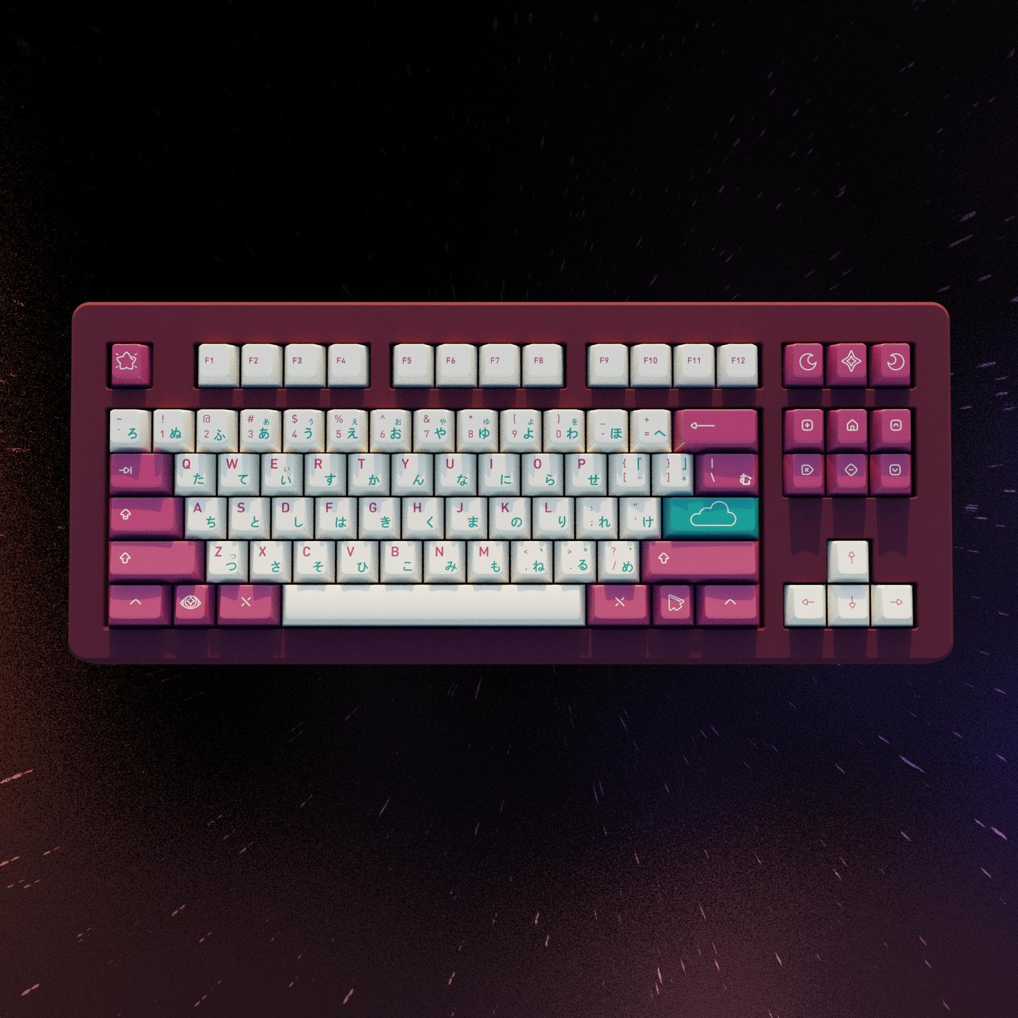 KBM Starlight Dreams - Dyesub keycapset image 11