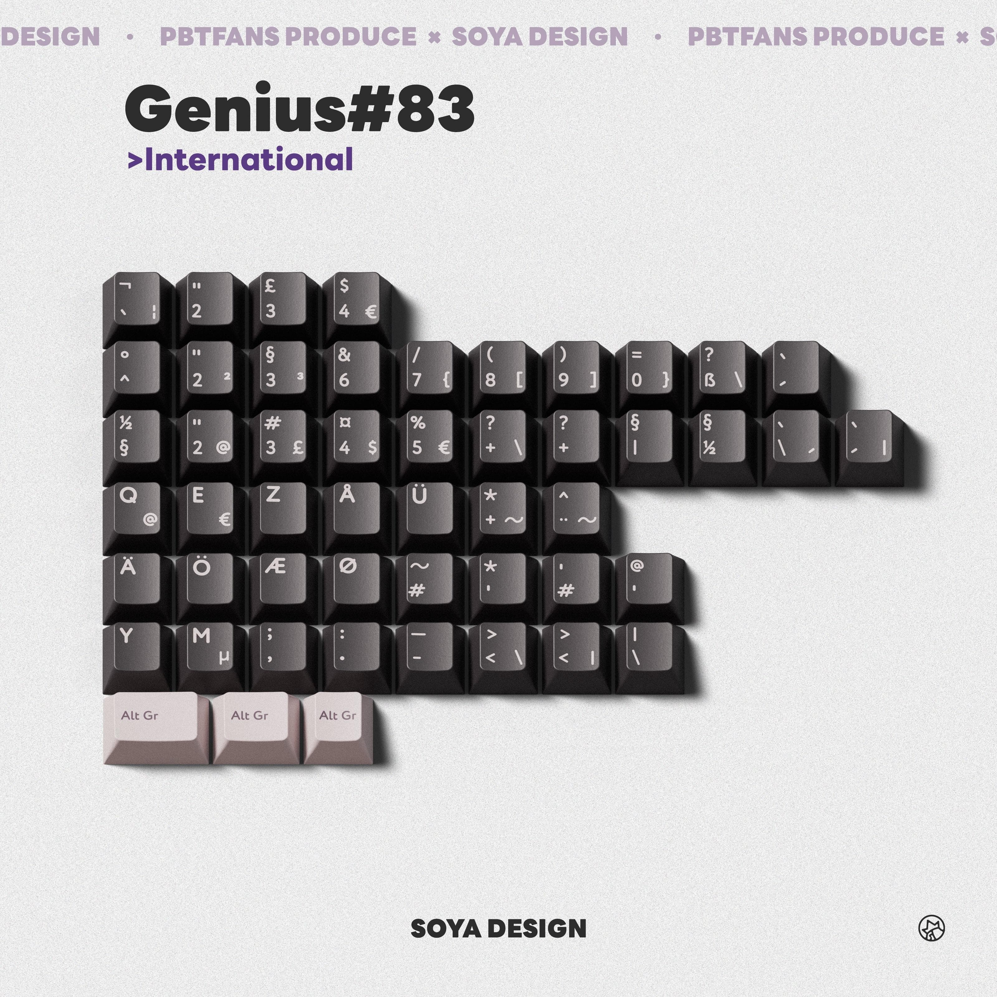 PBTFans Genius#83 keycaps image 12