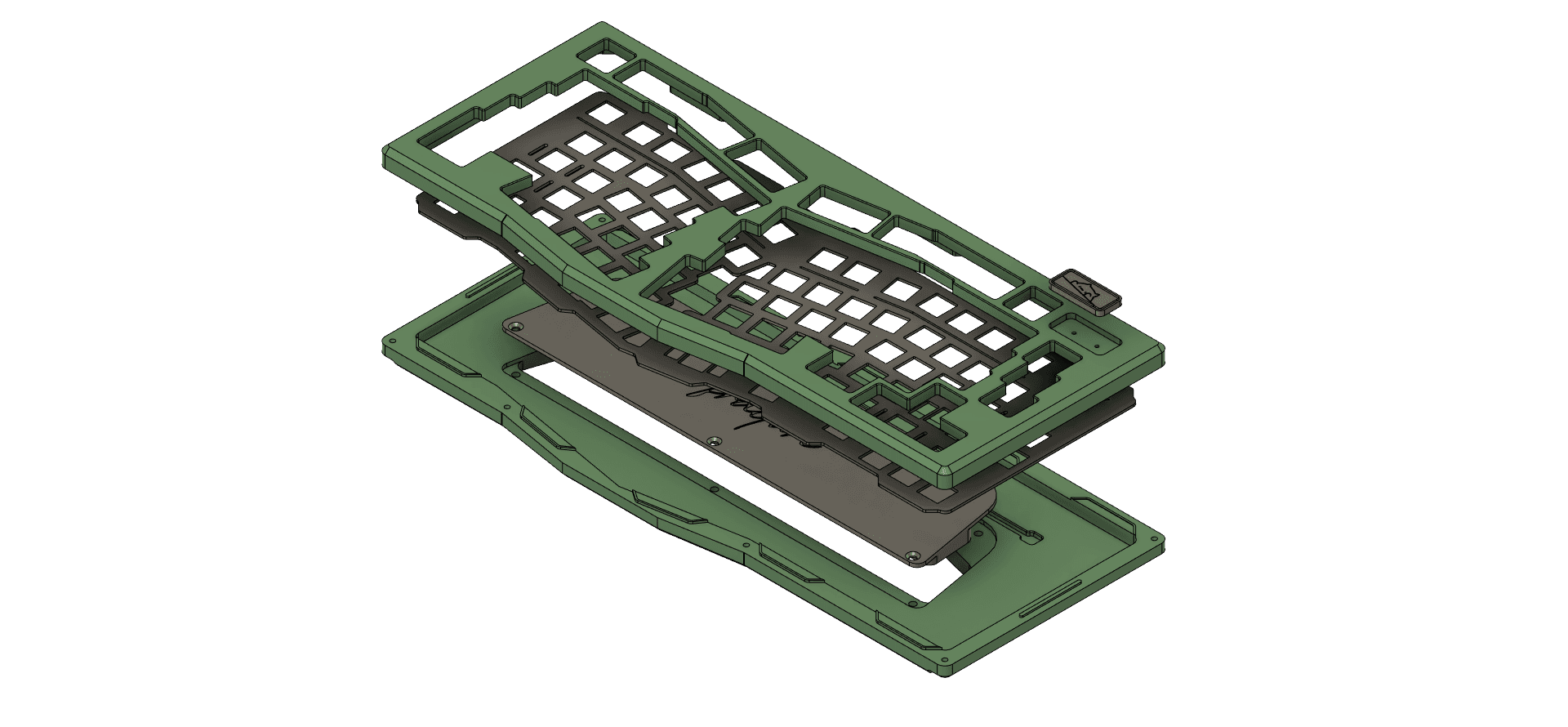 Fracture - 75% Gasket-Mounted Alice image 8