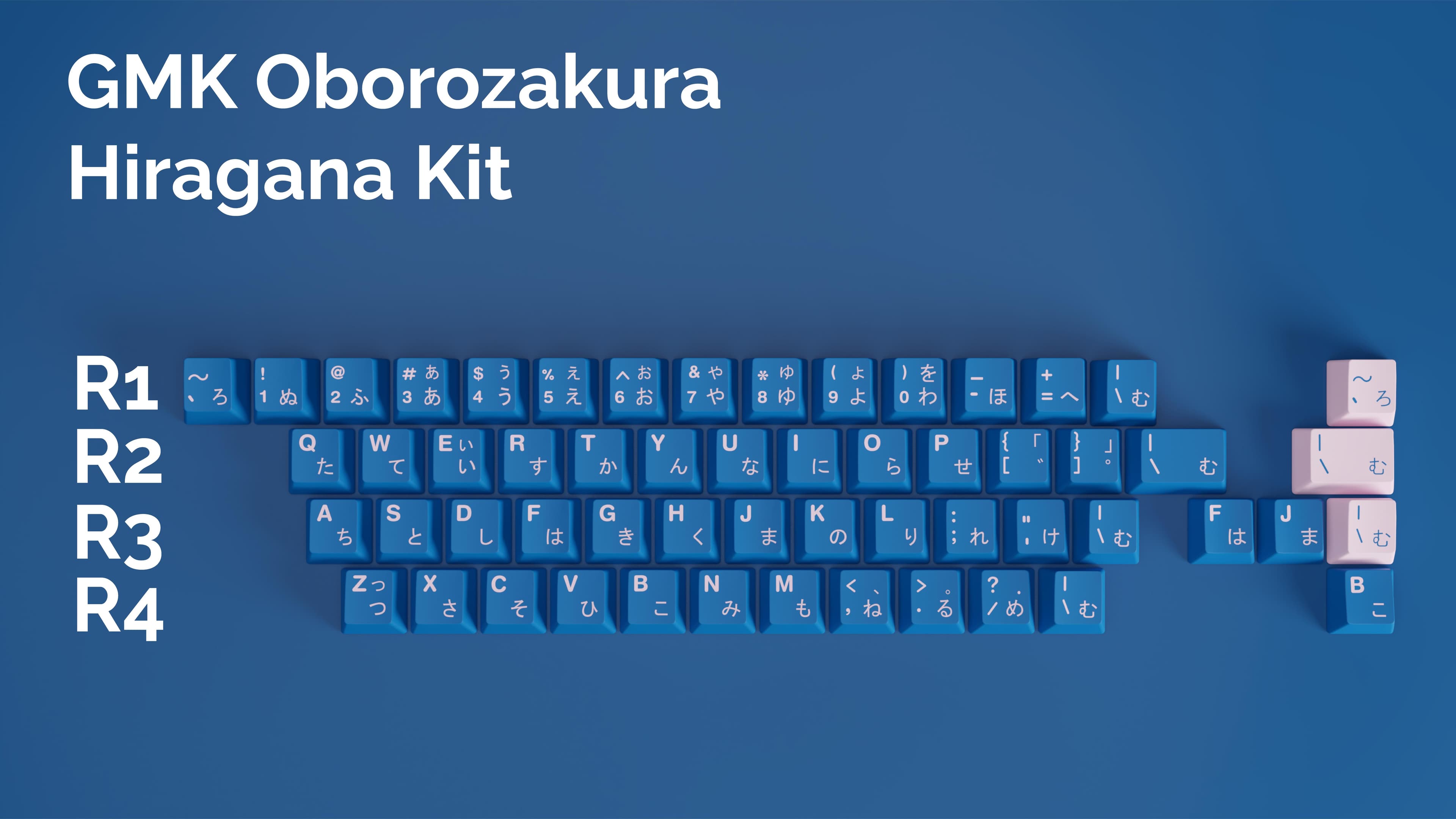 GMK Oborozakura Keycaps [22/4/2021 : Update on Renders and Kits] image 17