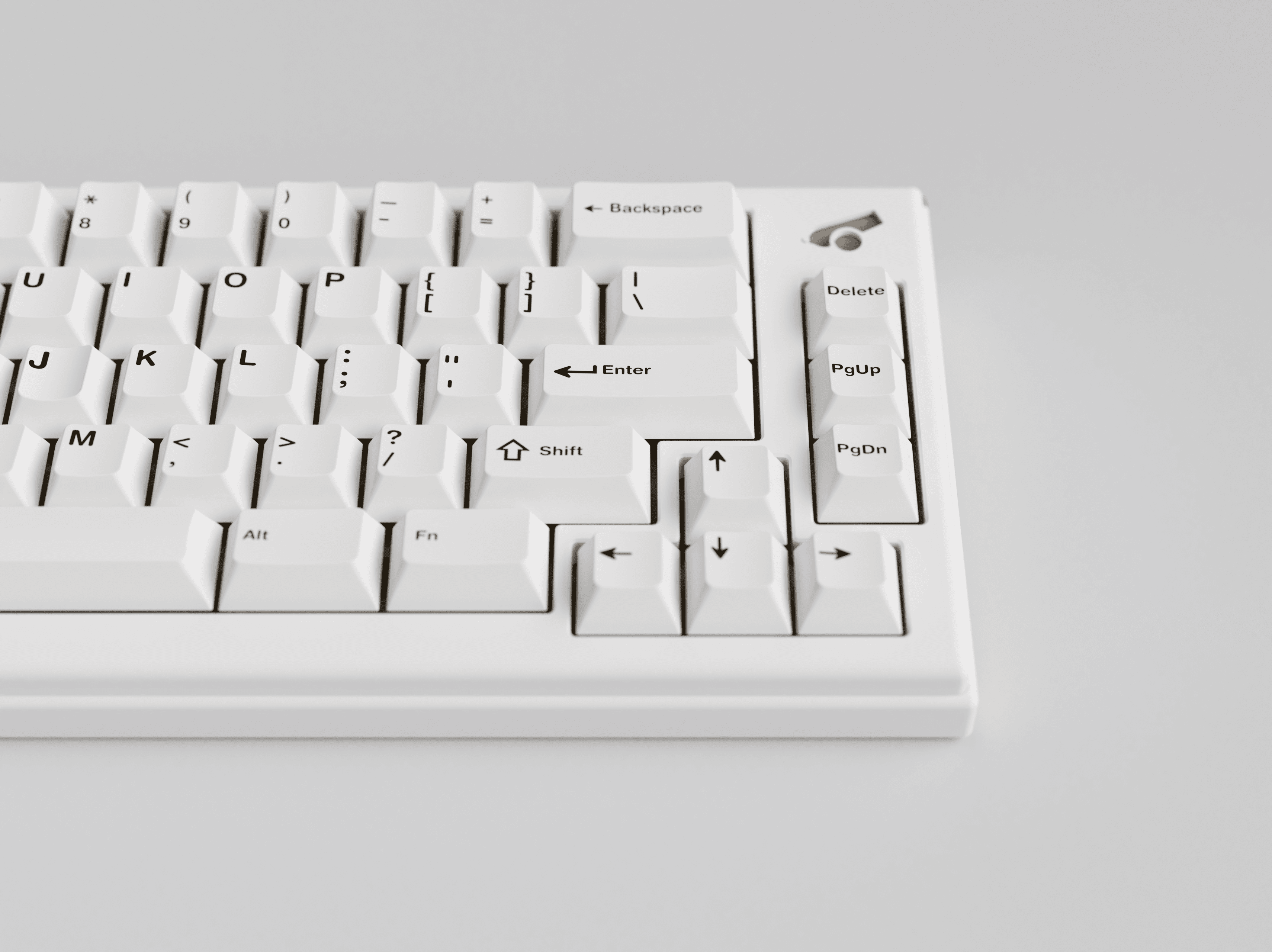 GMK Classic Black on White (New Kitting) image 13