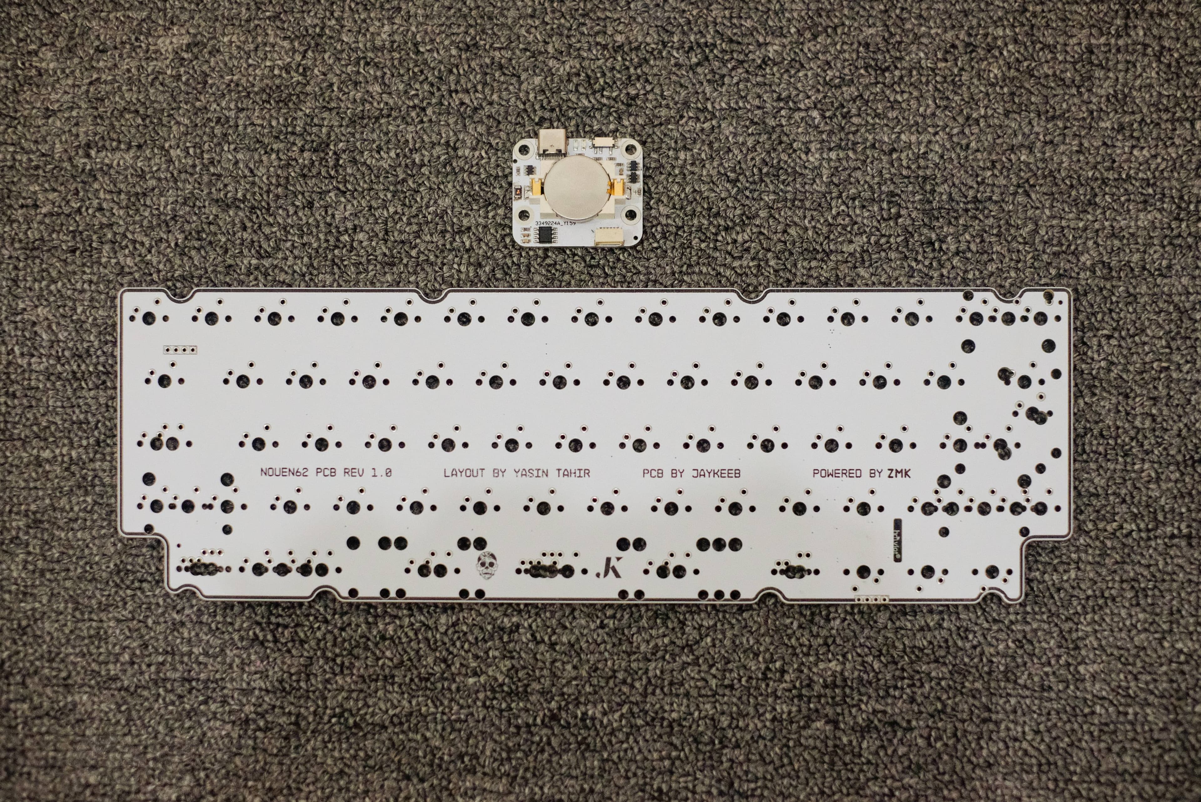 Nouen 62 | First Recycled Plastic Mechanical Keyboard | 1st Proto done! image 3