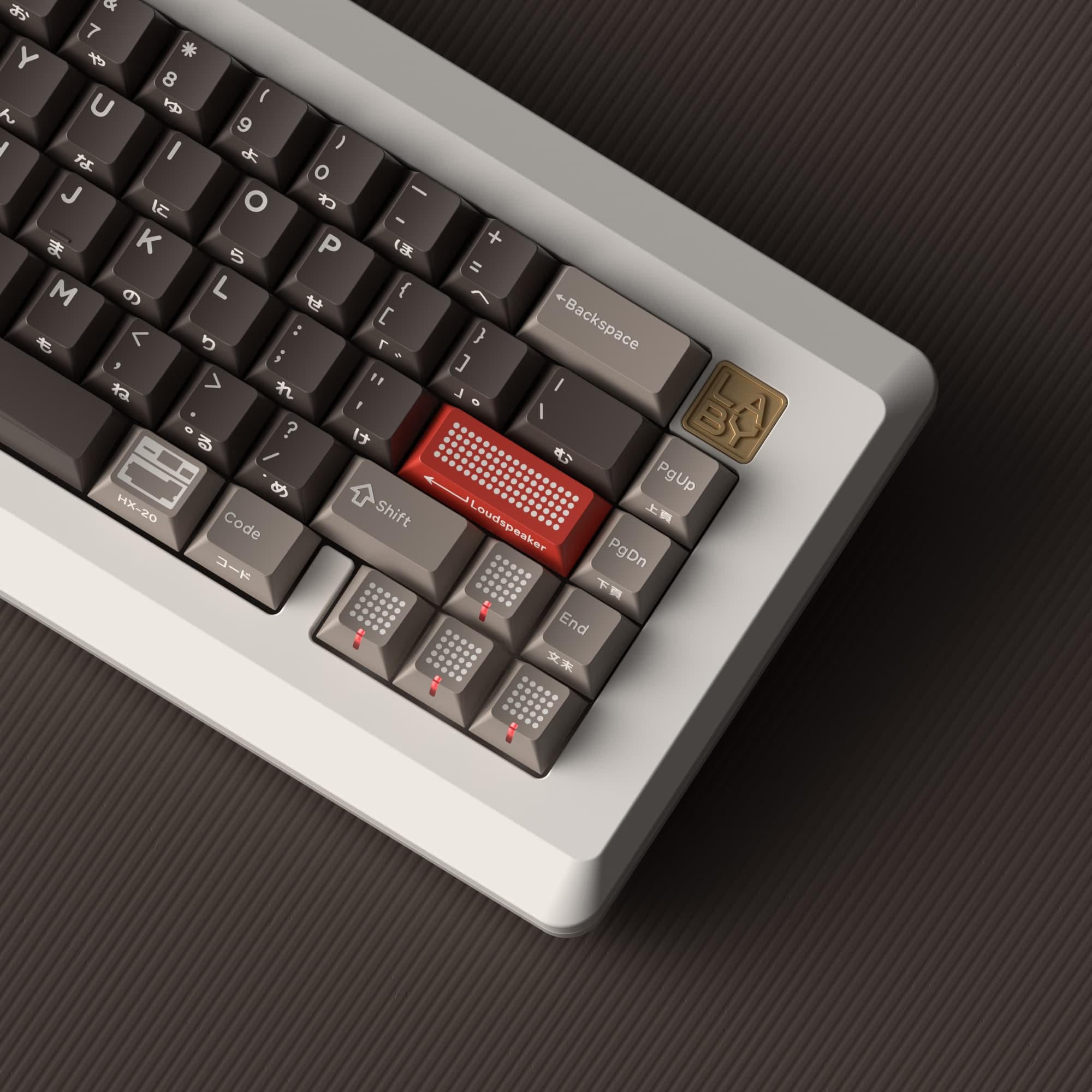 Domikey HX-20 | Vintage keycaps from the 80‘s image 13