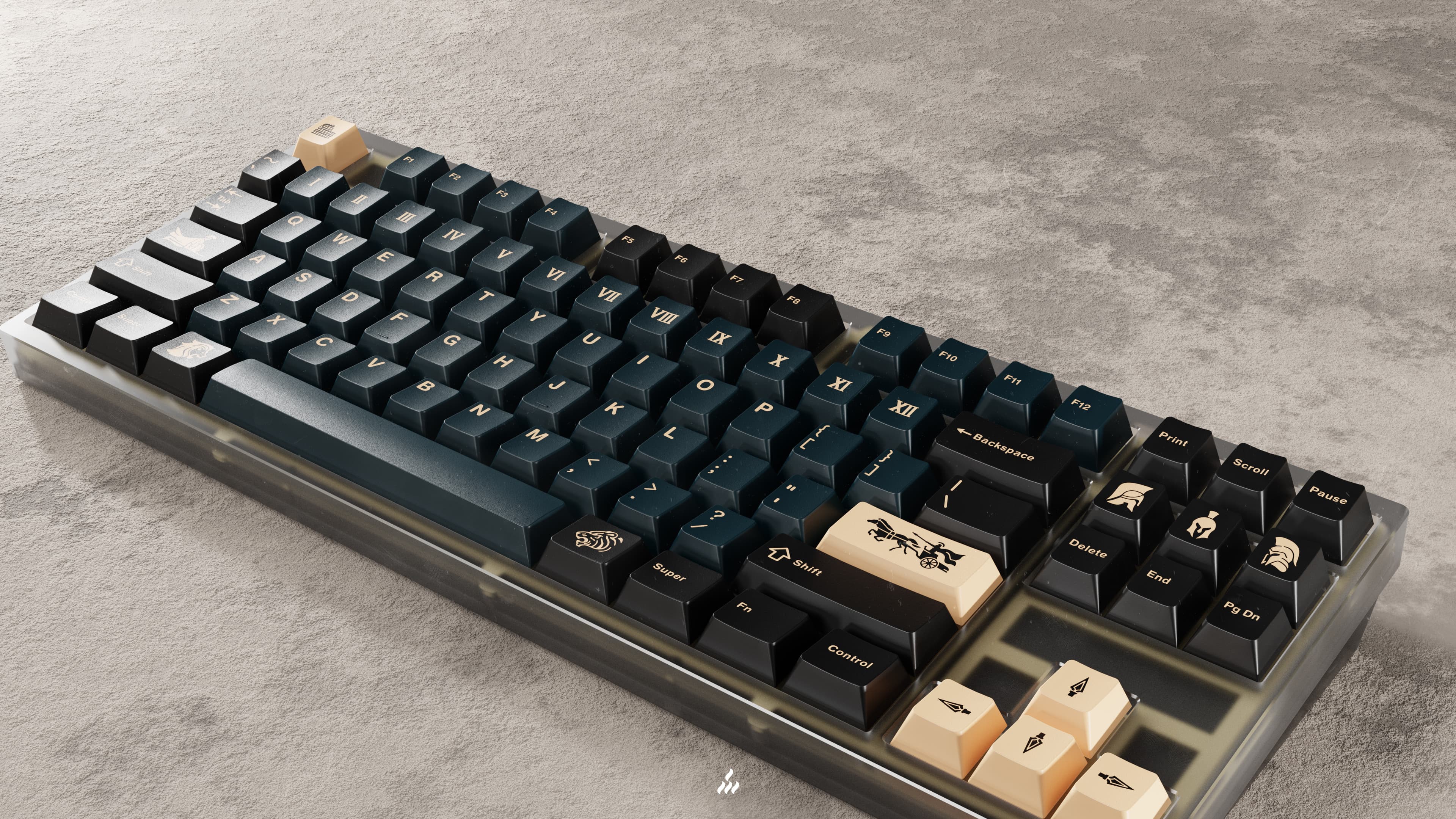 GMK Gladiator : GB starts April 15th! $129 Base kit with 13 new molds image 30