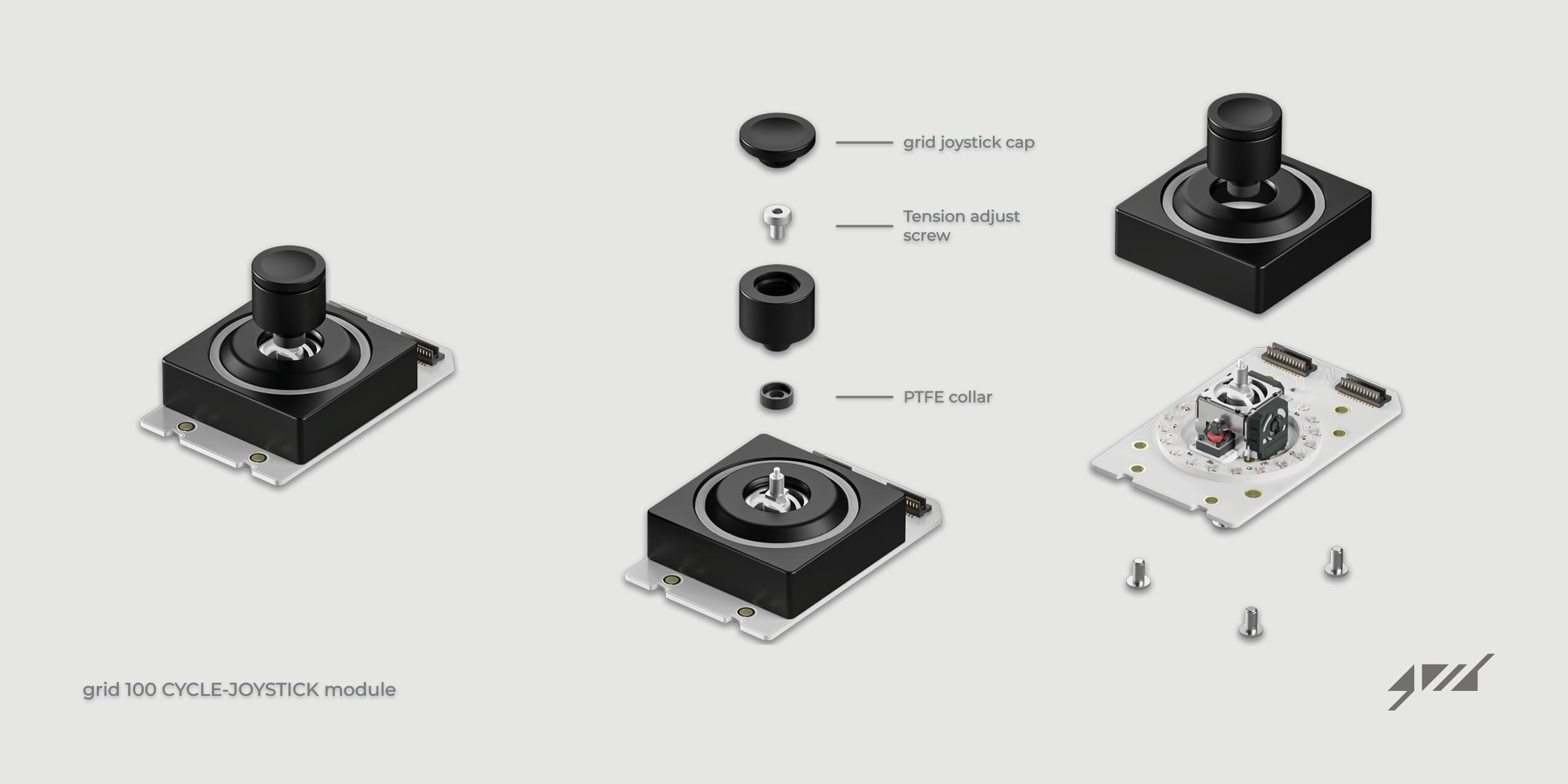 grid 100, 10% modular keypad image 30