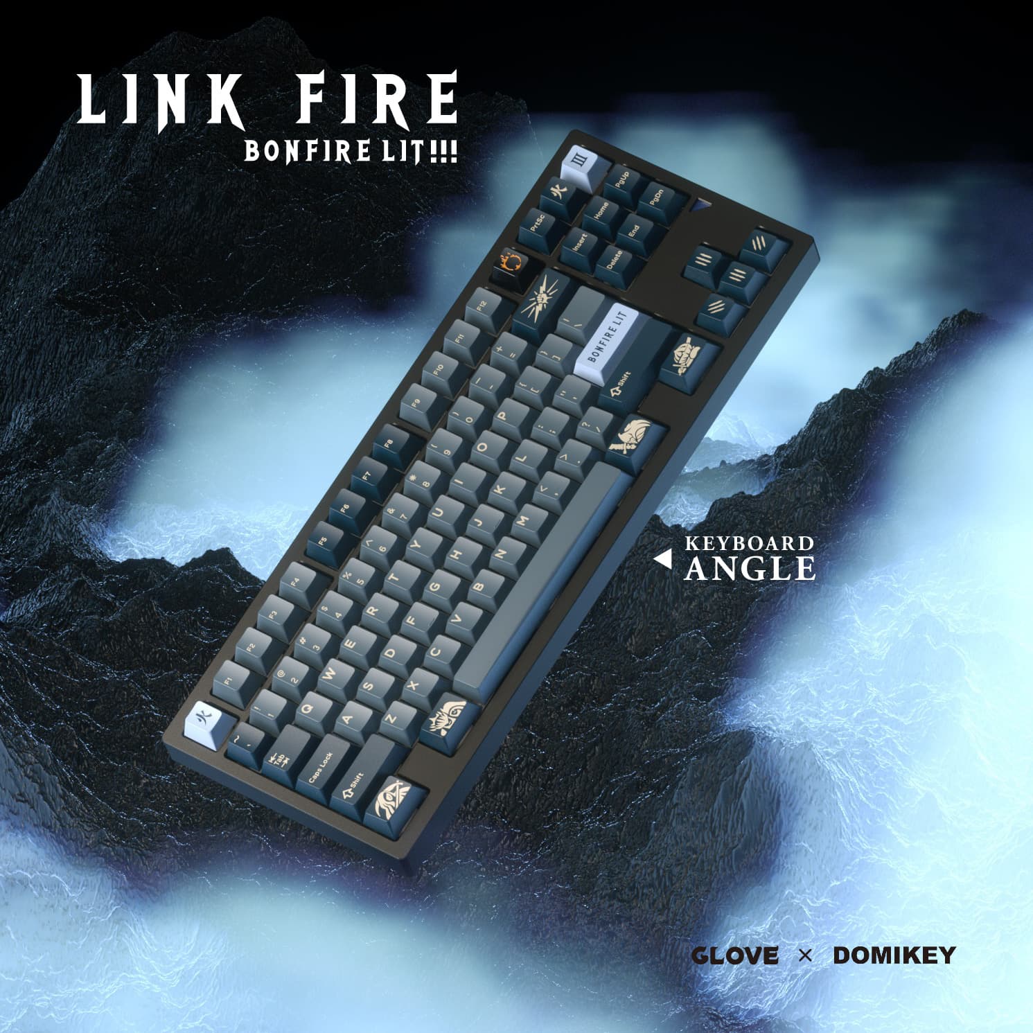 DOMIKEY X GLOVE LINK FIER KEYCAPS image 20