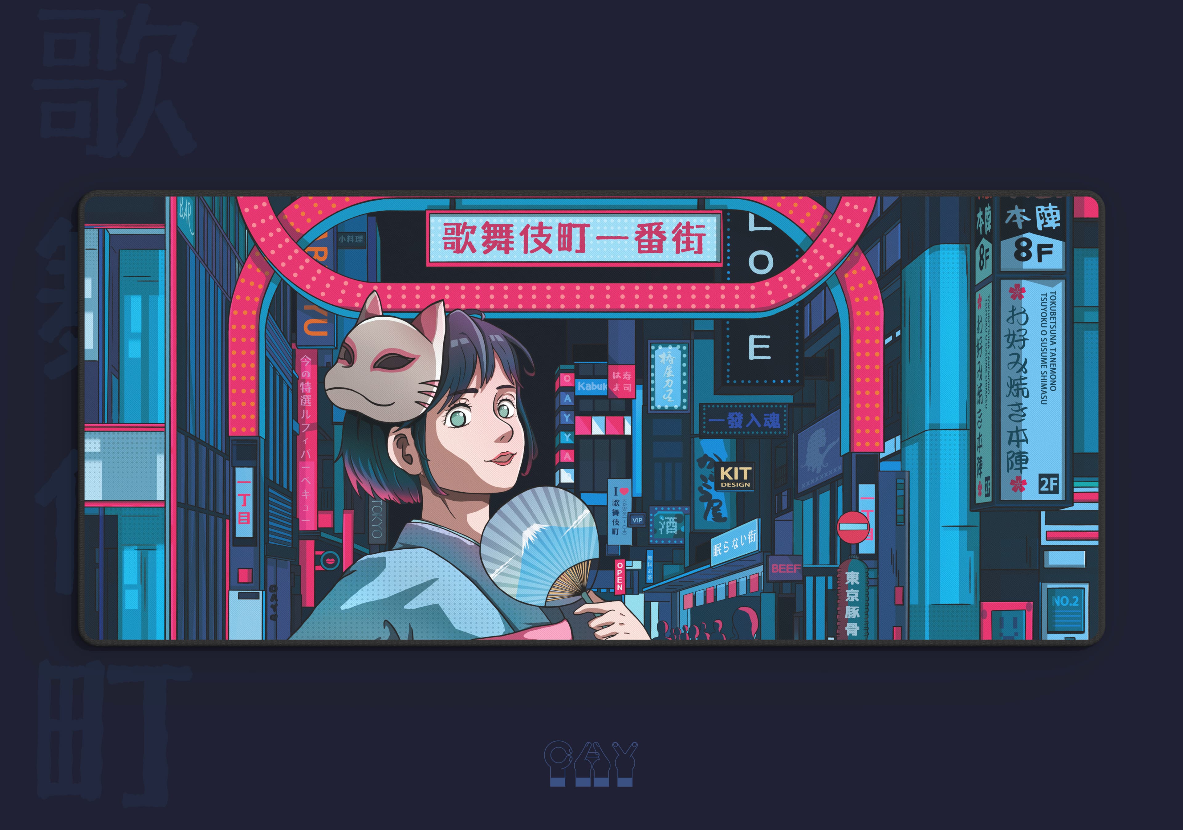 PBTFANS™KABUKI-CHO 歌舞伎町 keycaps image 15