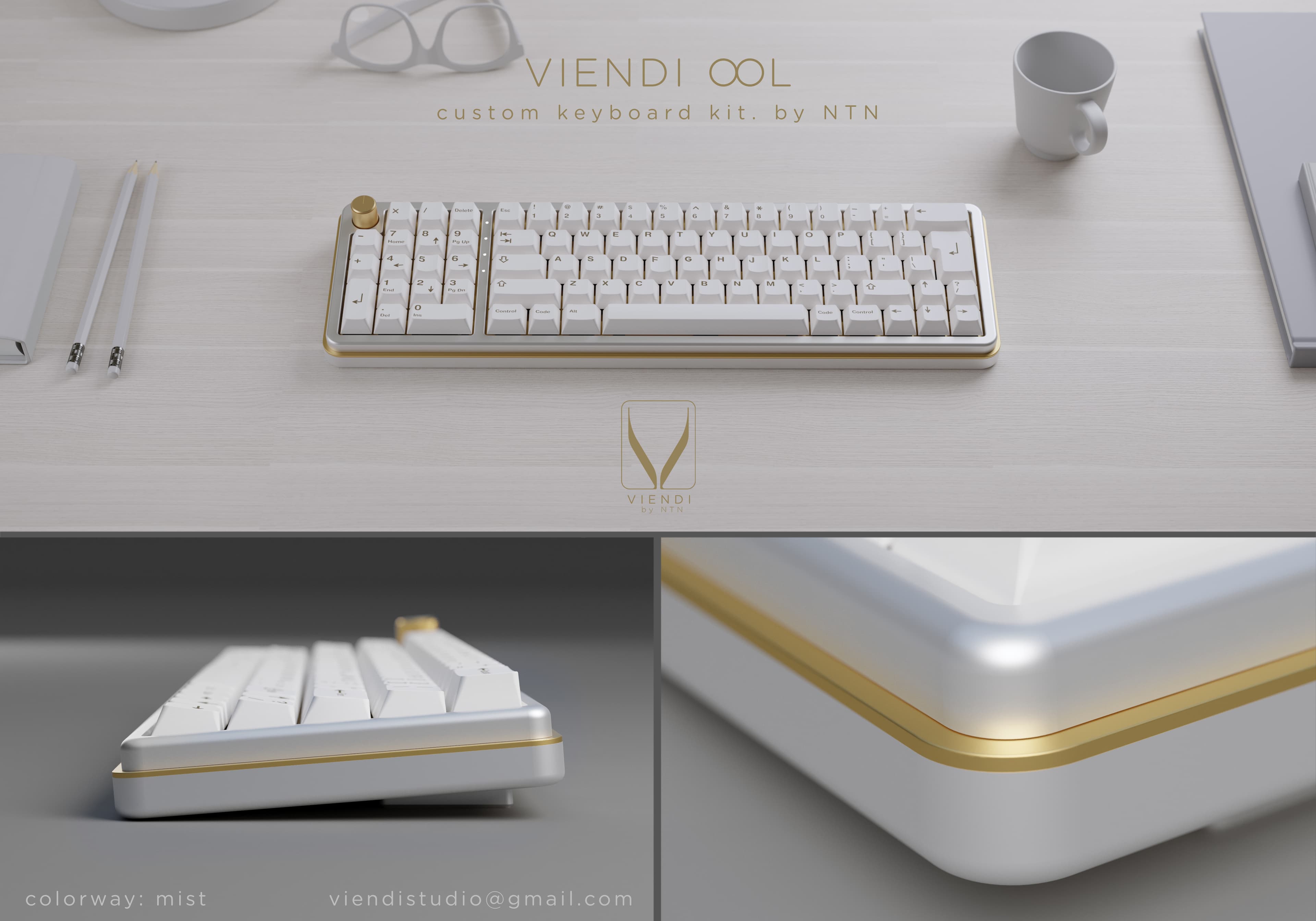 VIENDI 8L - Elegant. Southpaw 60. Knob | GB lives until Nov 14 2021 image 2