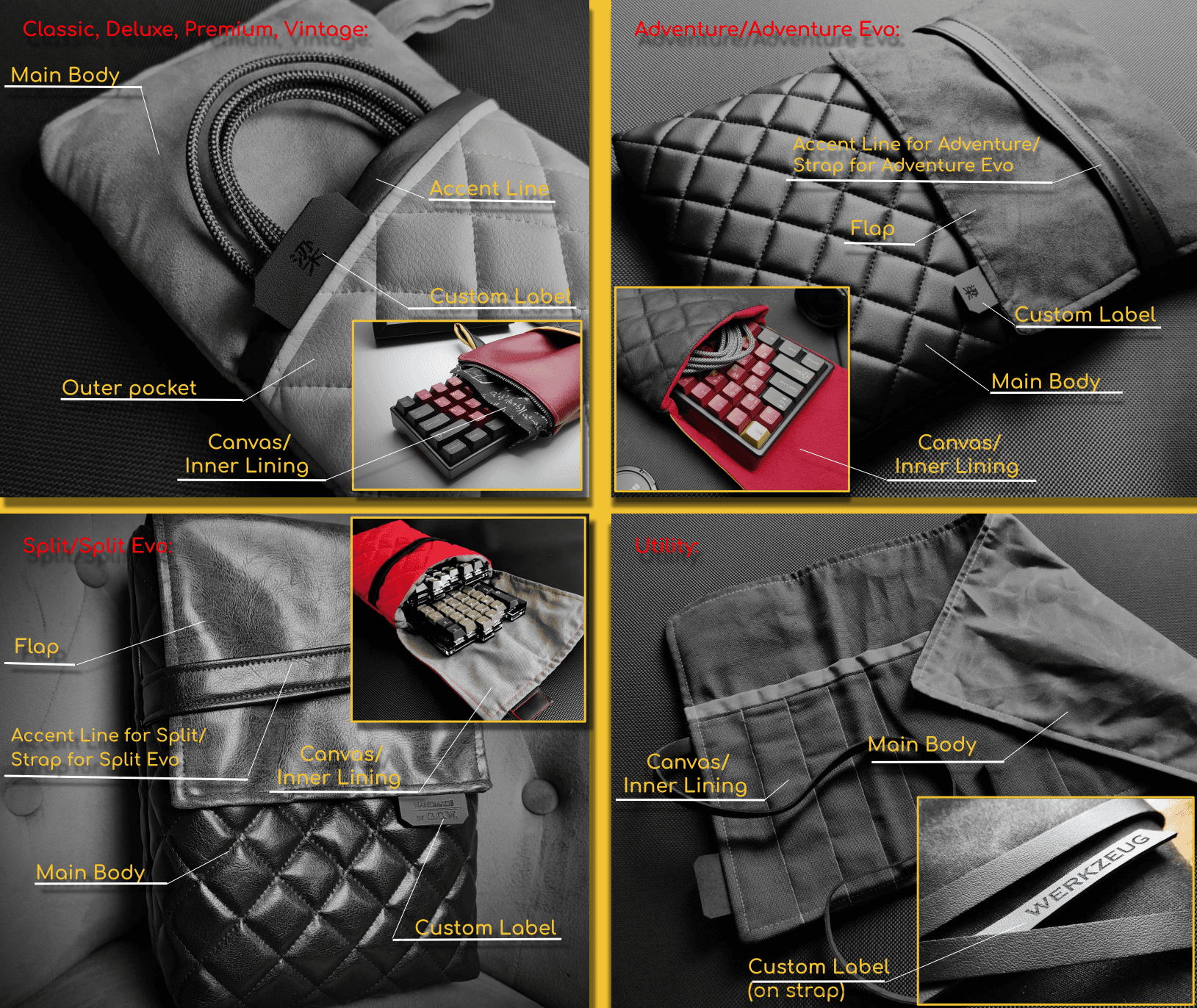 Handmade Premium Custom Keyboard Bags - GB Date: 21.03. - 04.04. image 15