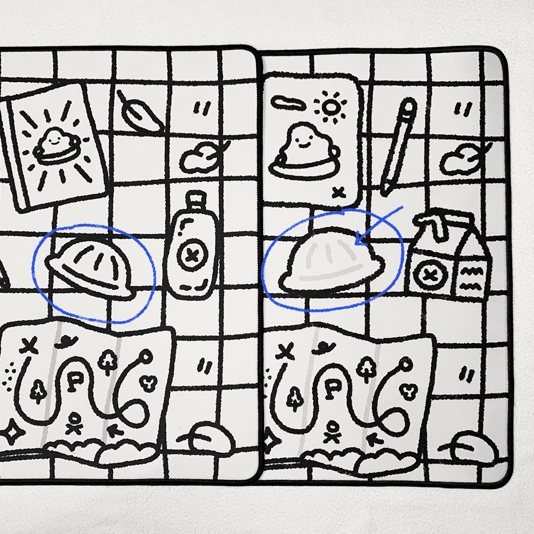 うちゅうのピクニック(uchu no pikuniku) Desk Mat - INSTOCK image 46