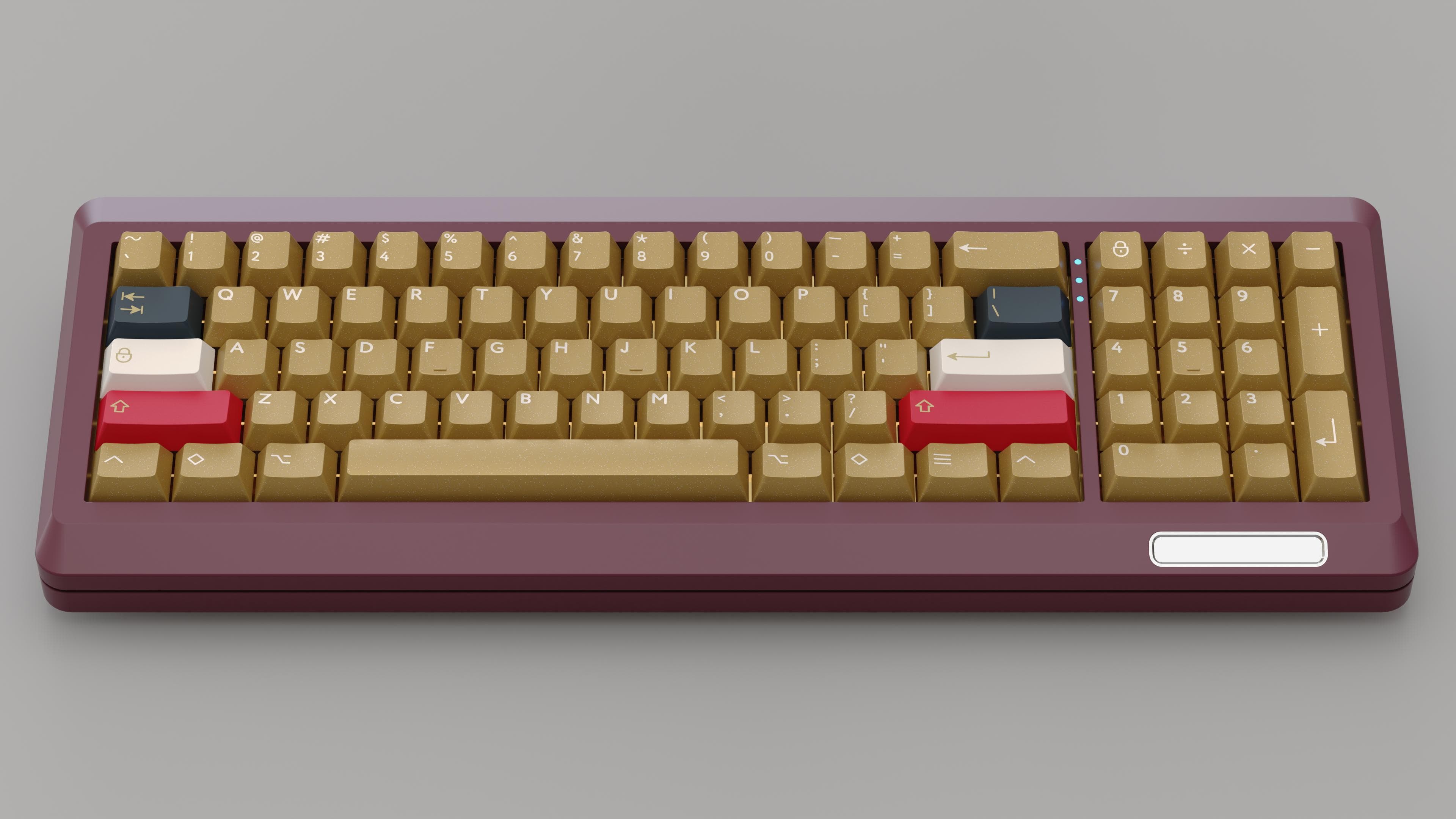 PBTFans Golden Age | Sparkly Metallic Gold 2Shot ABS image 7