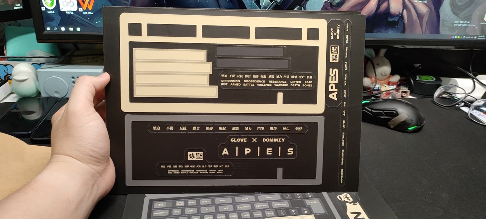 Domikey X GLOVE APES THEME PRODUCTS Keycaps & keyboard & Switchs & Pazzle image 50