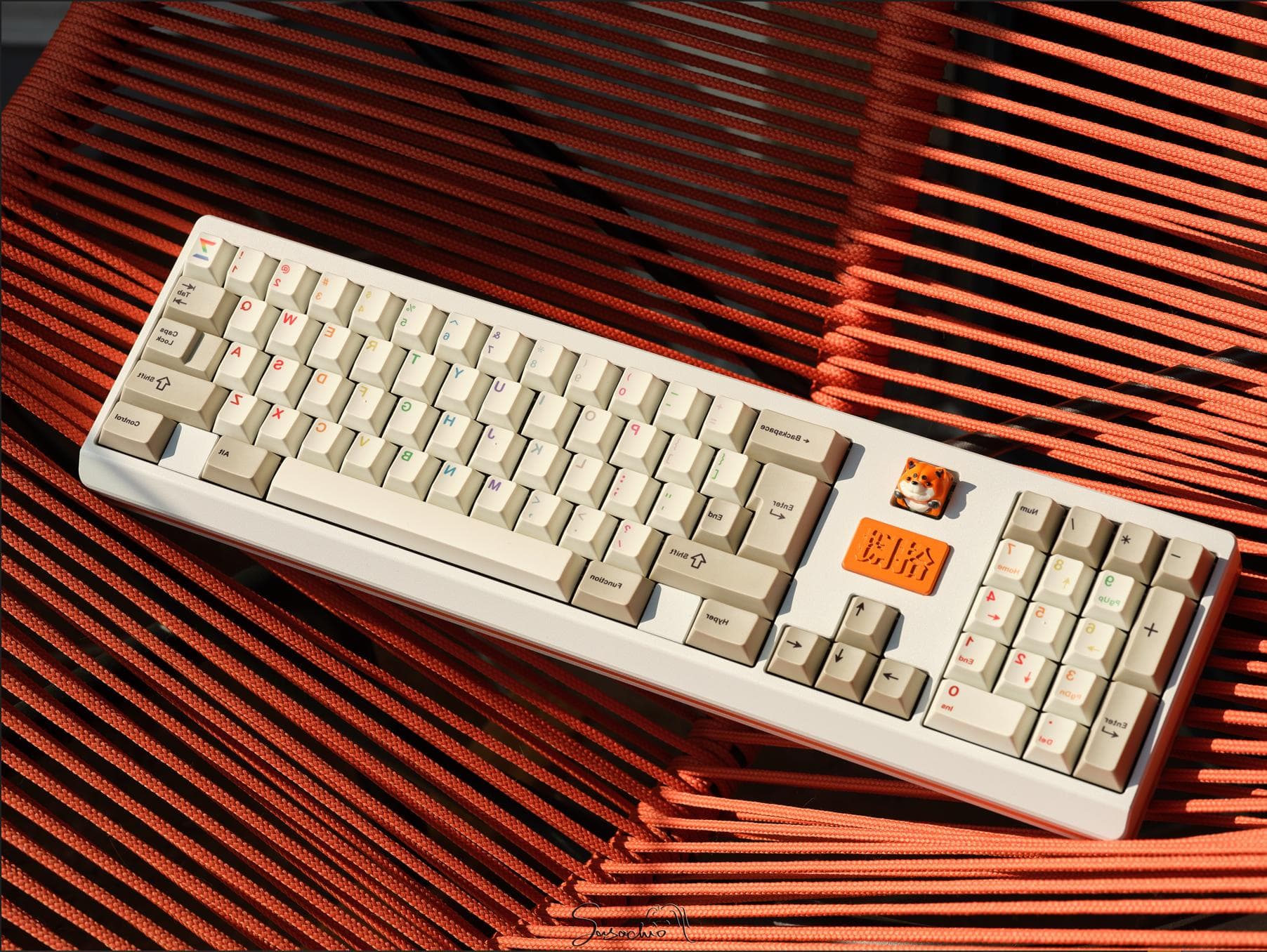 【IC】Zero-G Studio X Hammer PBT theme keycap "Mirror image" image 16