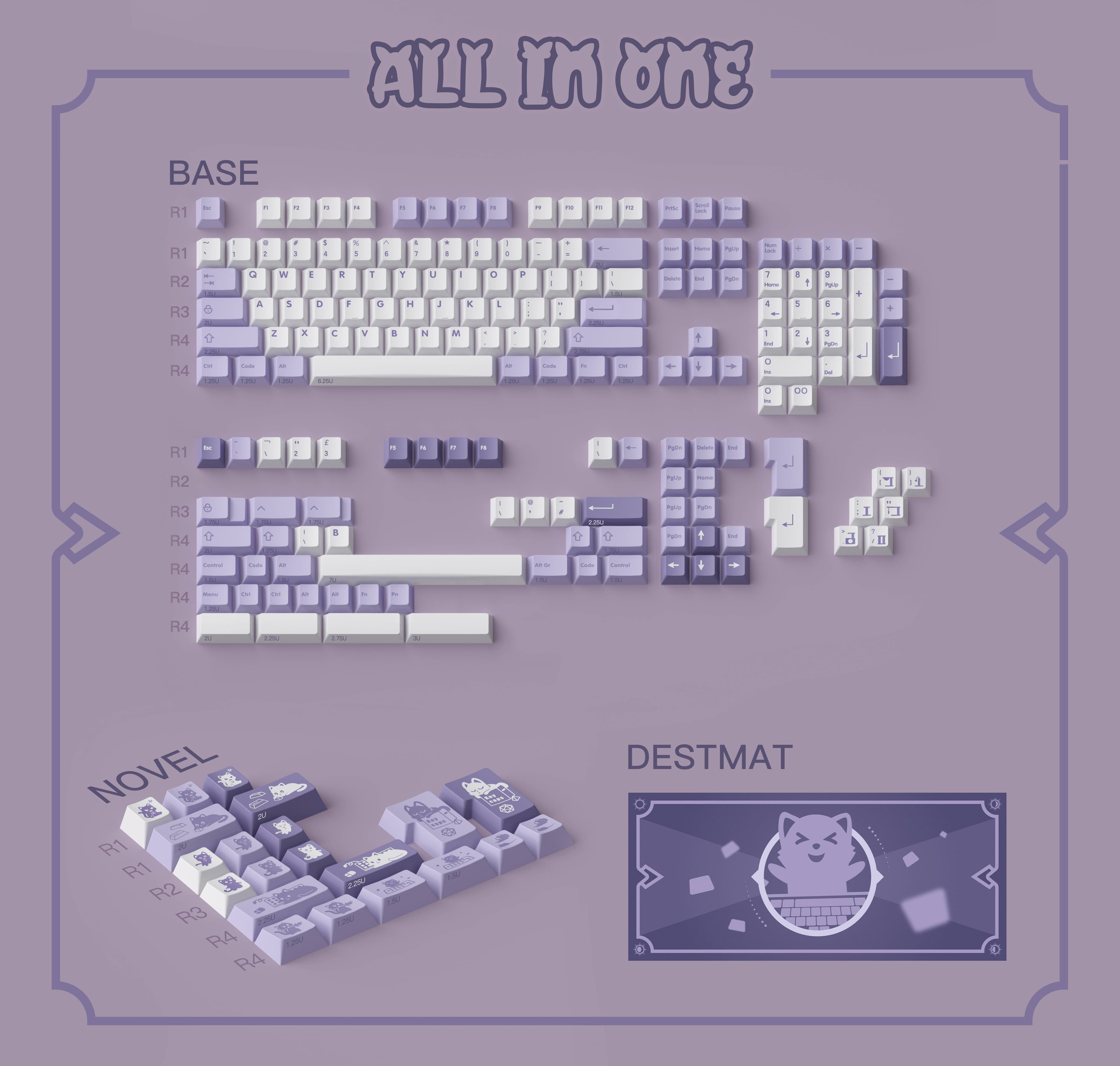 【IC】Zero-G Studio X DMK PBT theme keycap "Arrogant Cat" image 4