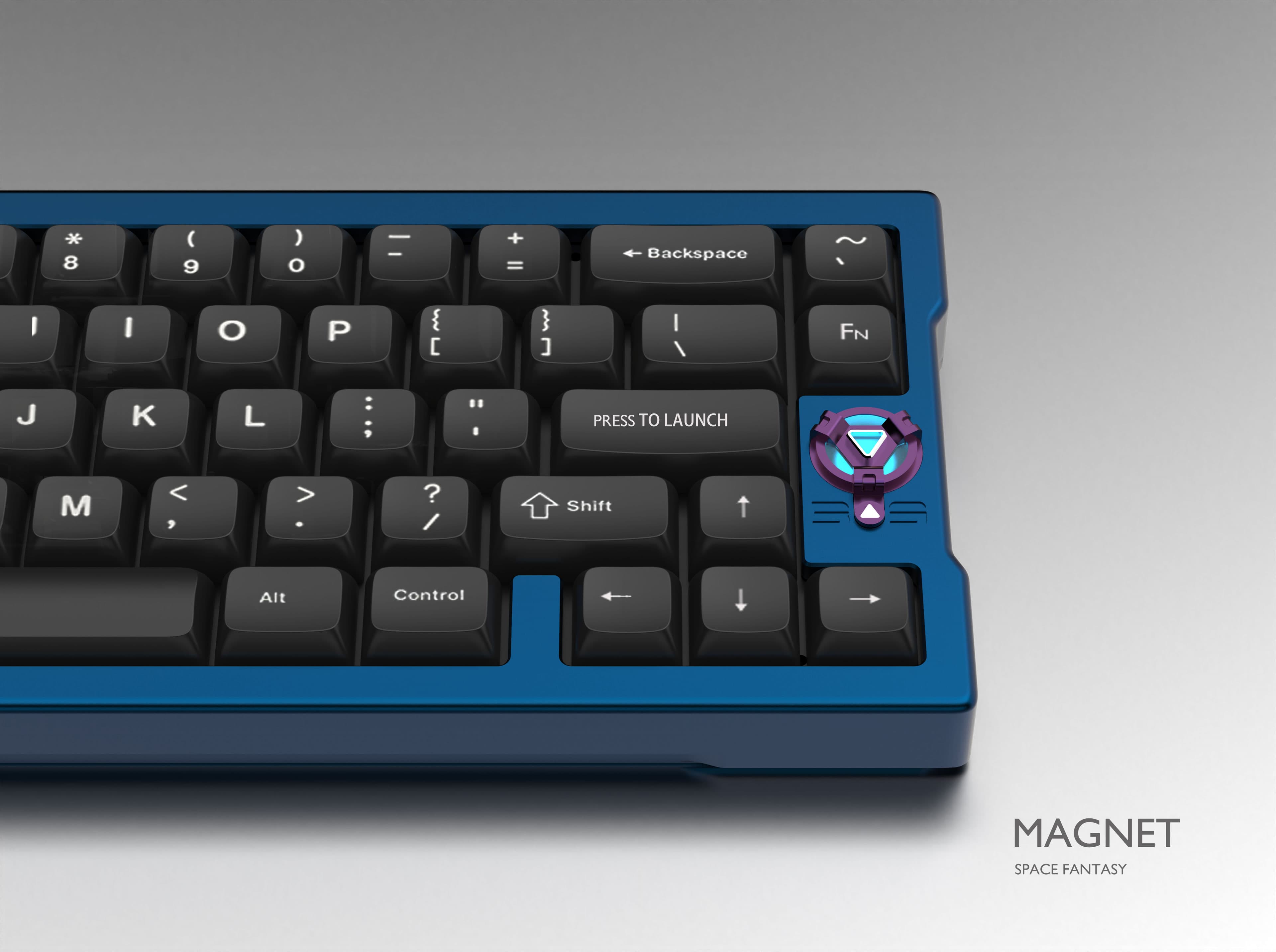 Magnet -65% keyboard-Gasket/ Bluetooth/Hotswap(update additional indicator) image 20