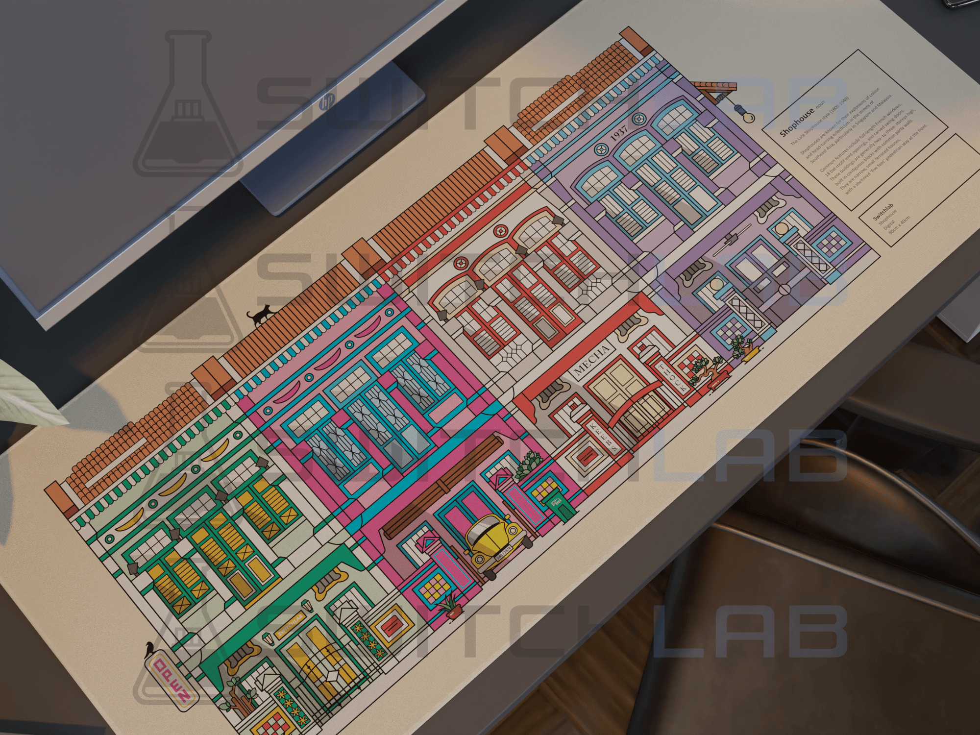 Shophouse Deskmat image 4