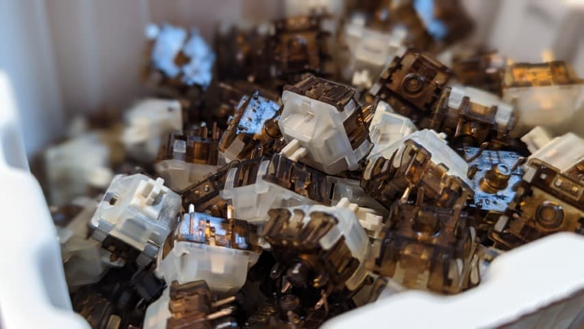 Gateron Root Beer Float Tactile Switch image 6