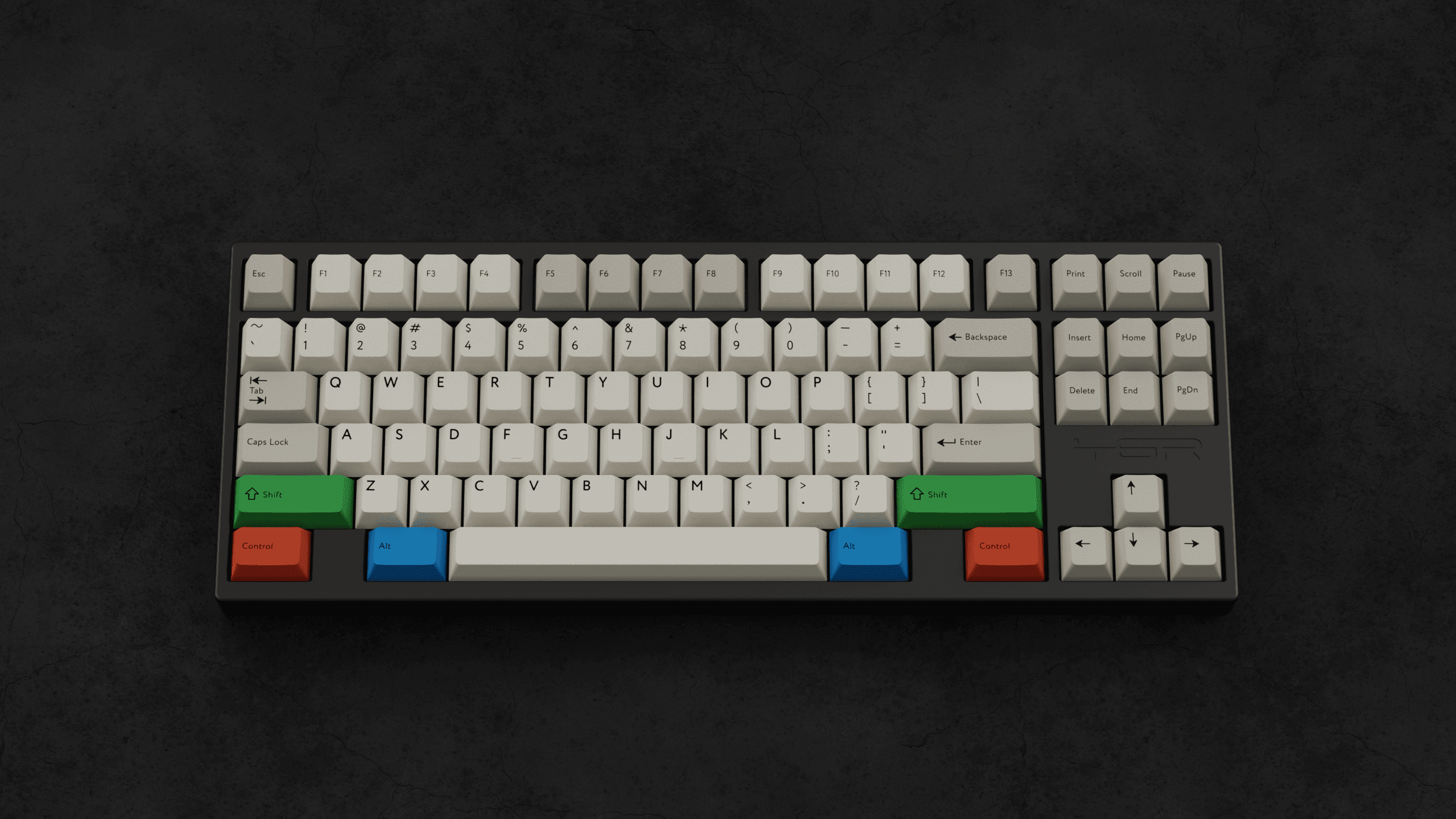 PBTfans Retro | Beige Doubleshot PBT | CMYK & RGBYK Add-on |Added More Kits image 17