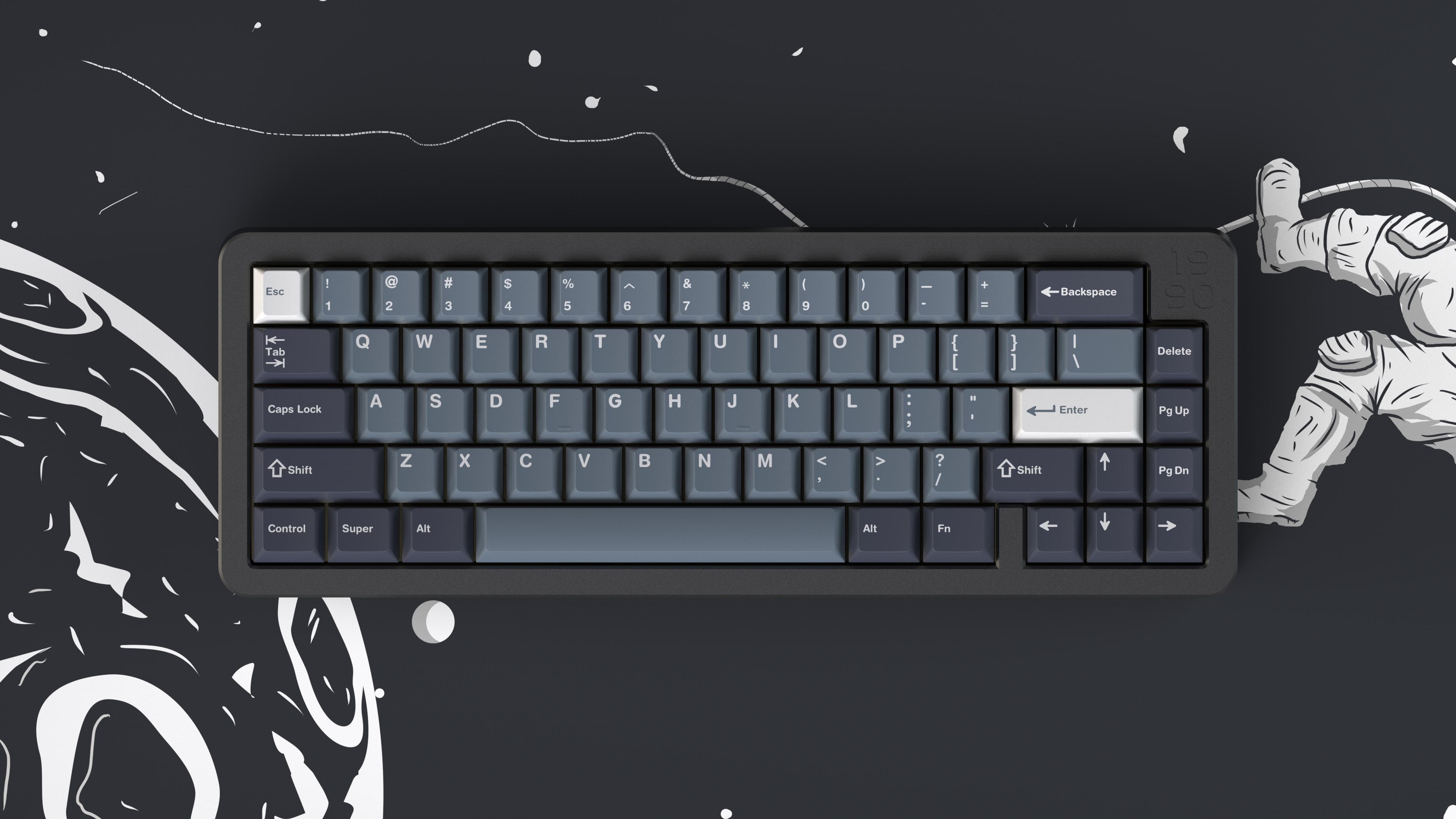 Hubble65 - Gasket Mounted 65% Keyboard - GROUPBUY TODAY image 7