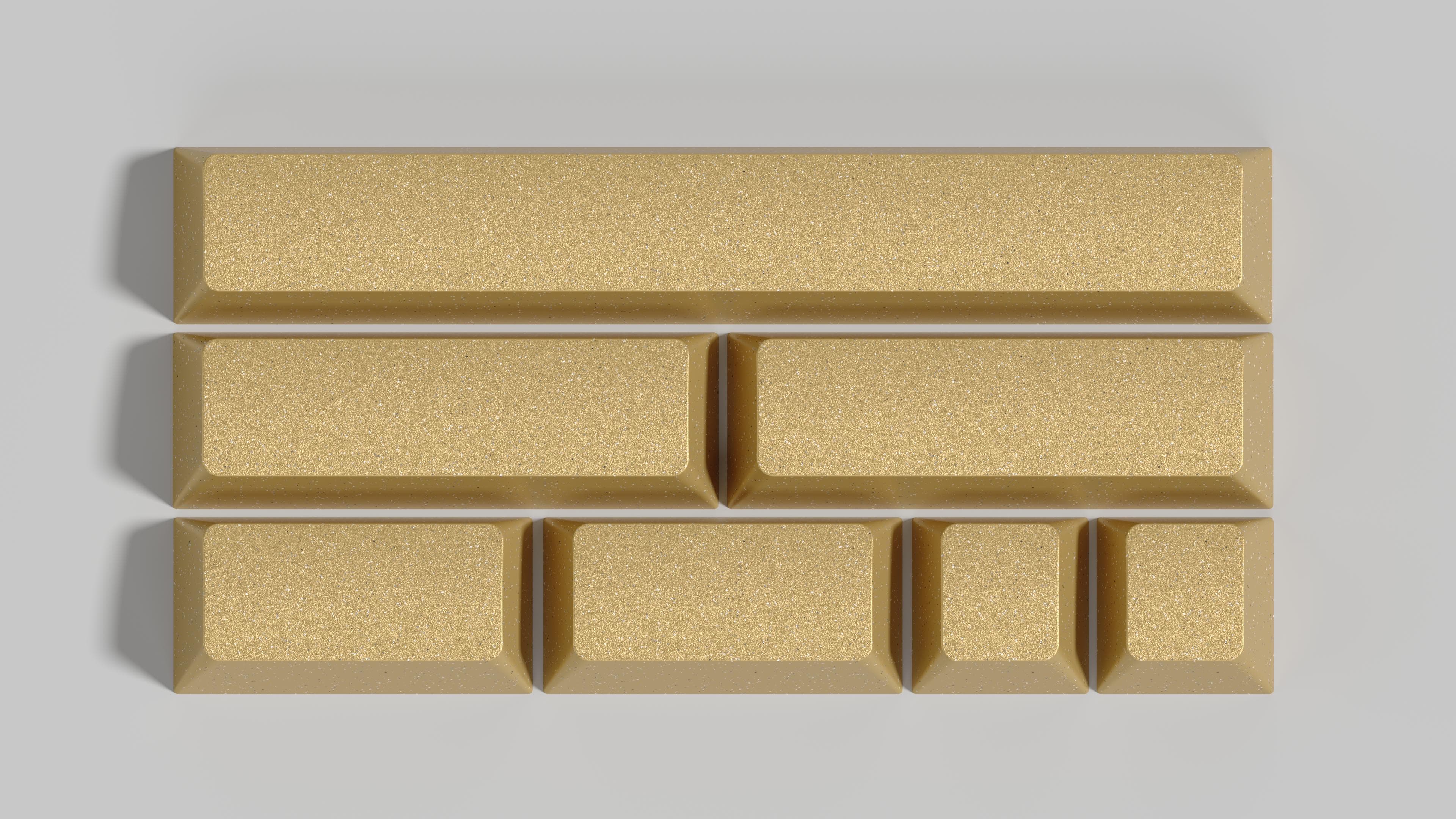 PBTFans Golden Age | Sparkly Metallic Gold 2Shot ABS image 5