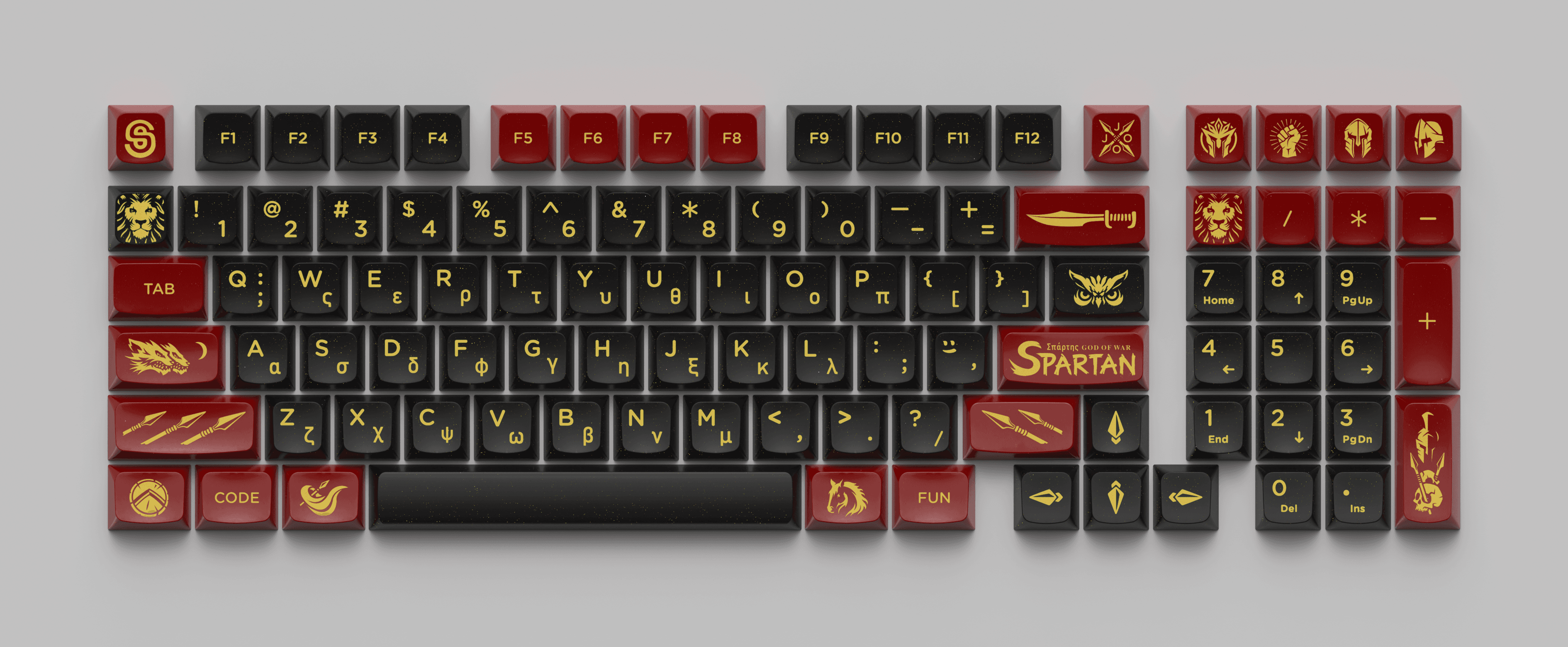 The Spartan Keycap sets + Spartan M98 keyboard kit | 7/6/2023 Updated image 5