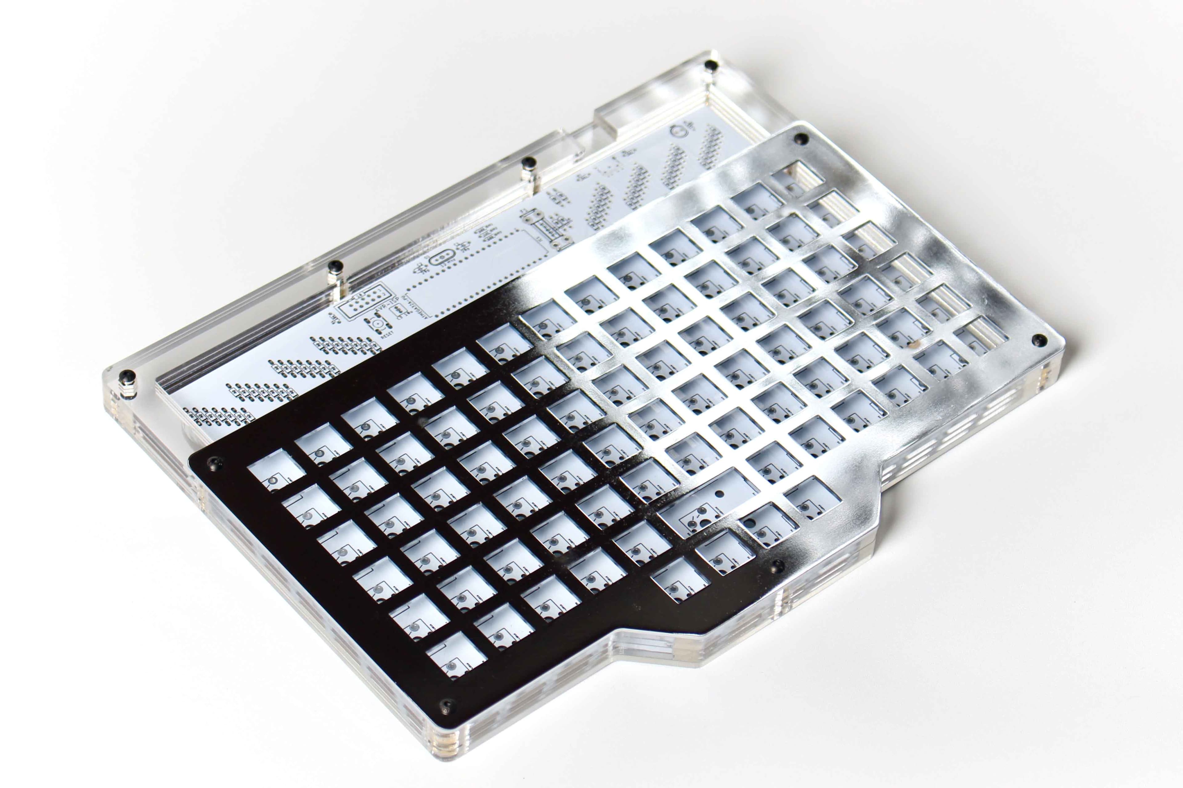 BTY-80 - A Through-hole Orthogonal TKL Keyboard with a Thumb Cluster image 2