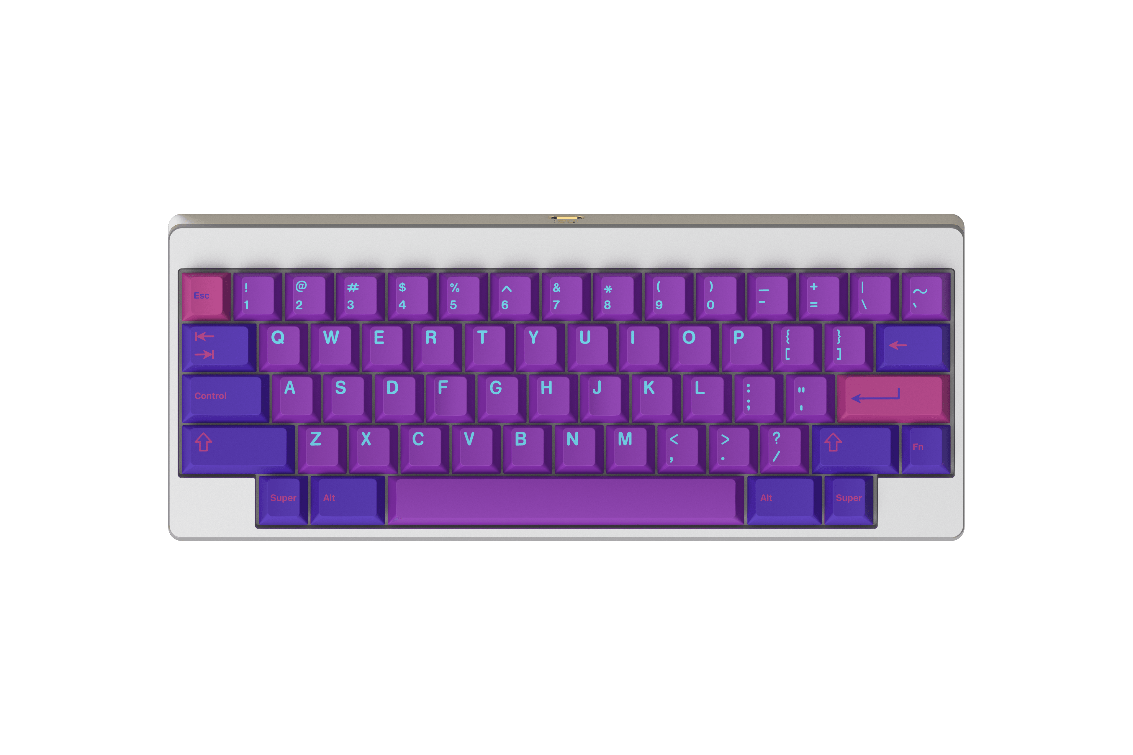 GMK Neon City (Kitting done, more renders!) image 5