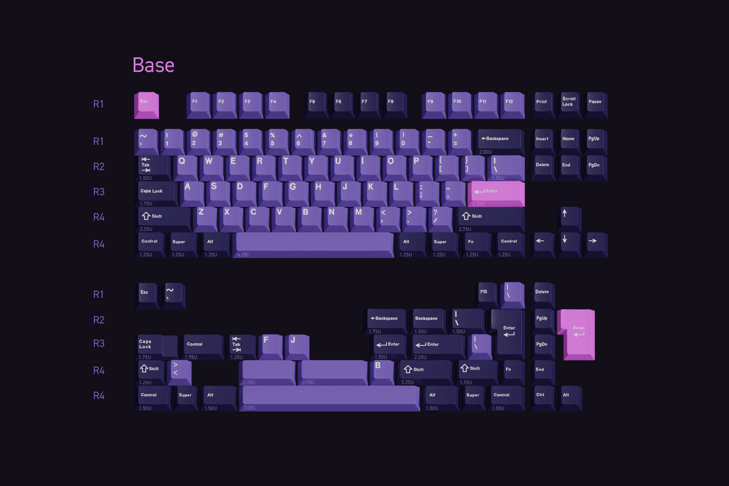 GMK Lilac Girl image 4