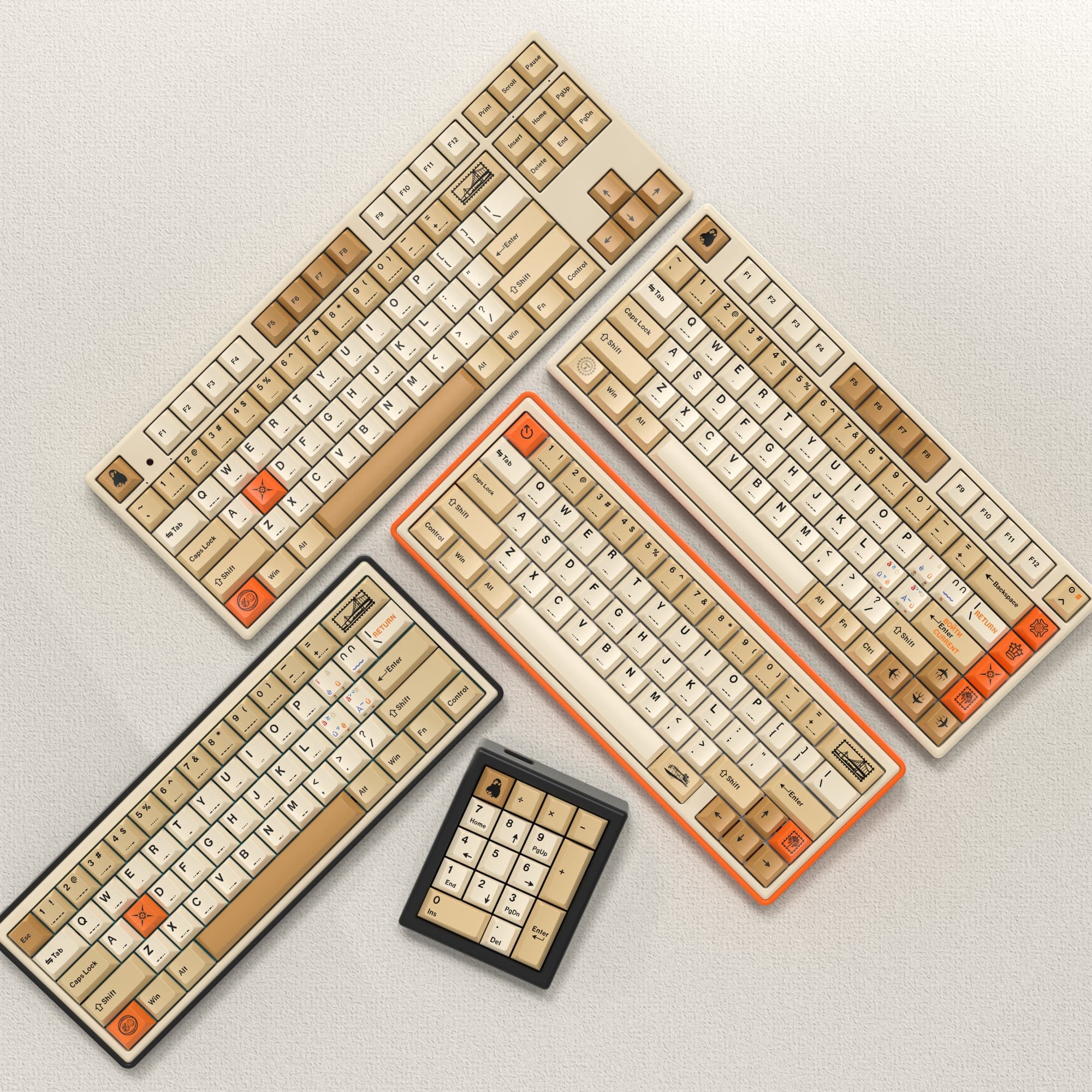 【IC】CreateKeebs "Stamp" Keycaps