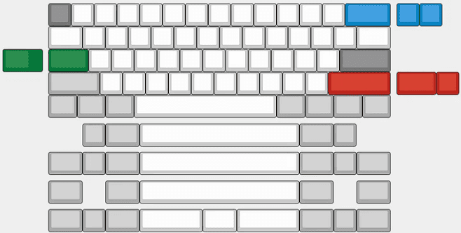 B60 - 60% Keyboard Kit by KMG image 8