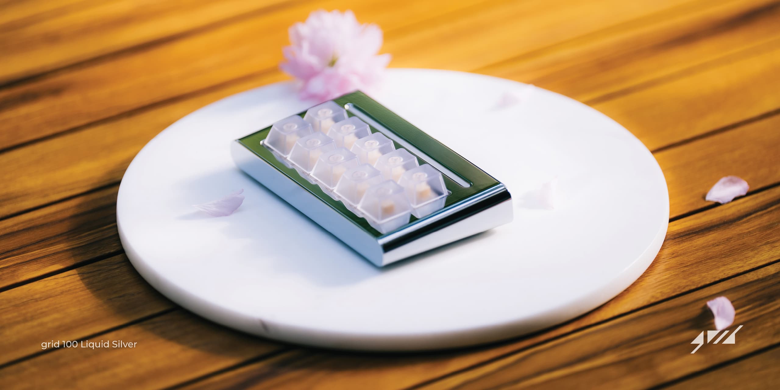 grid 100, 10% modular keypad