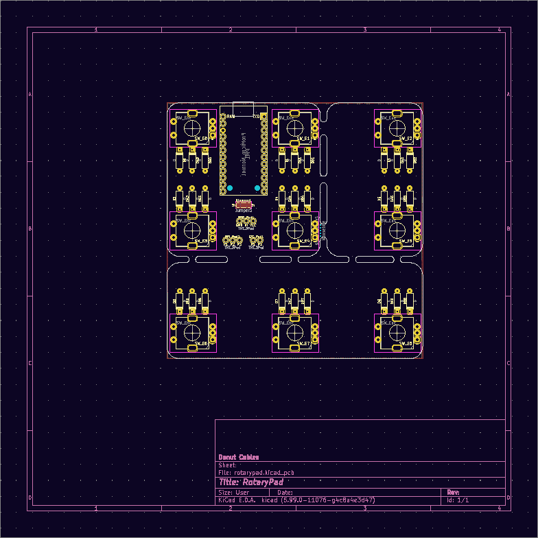 Small rotary-encoder-only board image 10