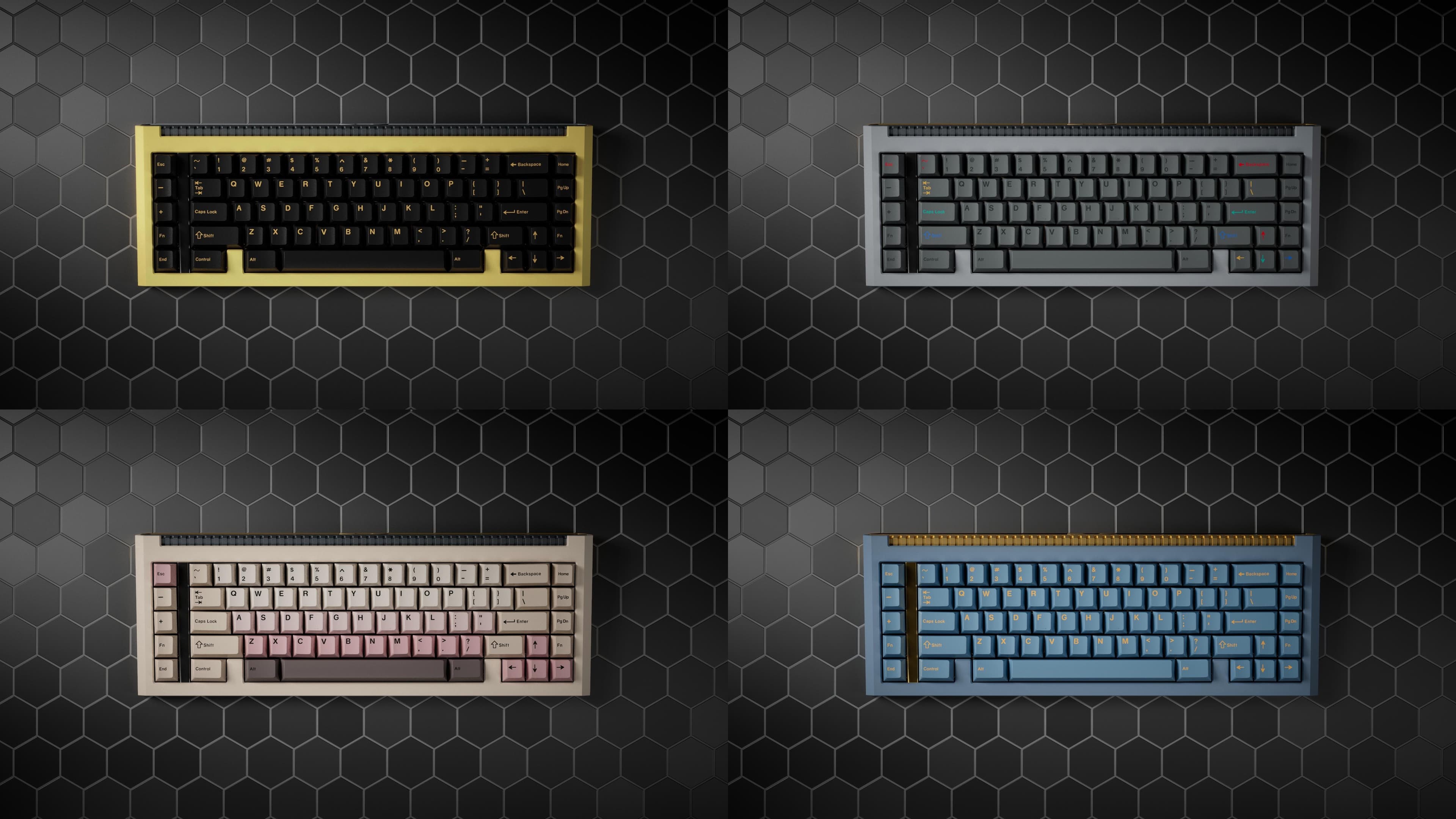 AeroBoard70 & Wrist Rest with new colors of Powder coat image 8