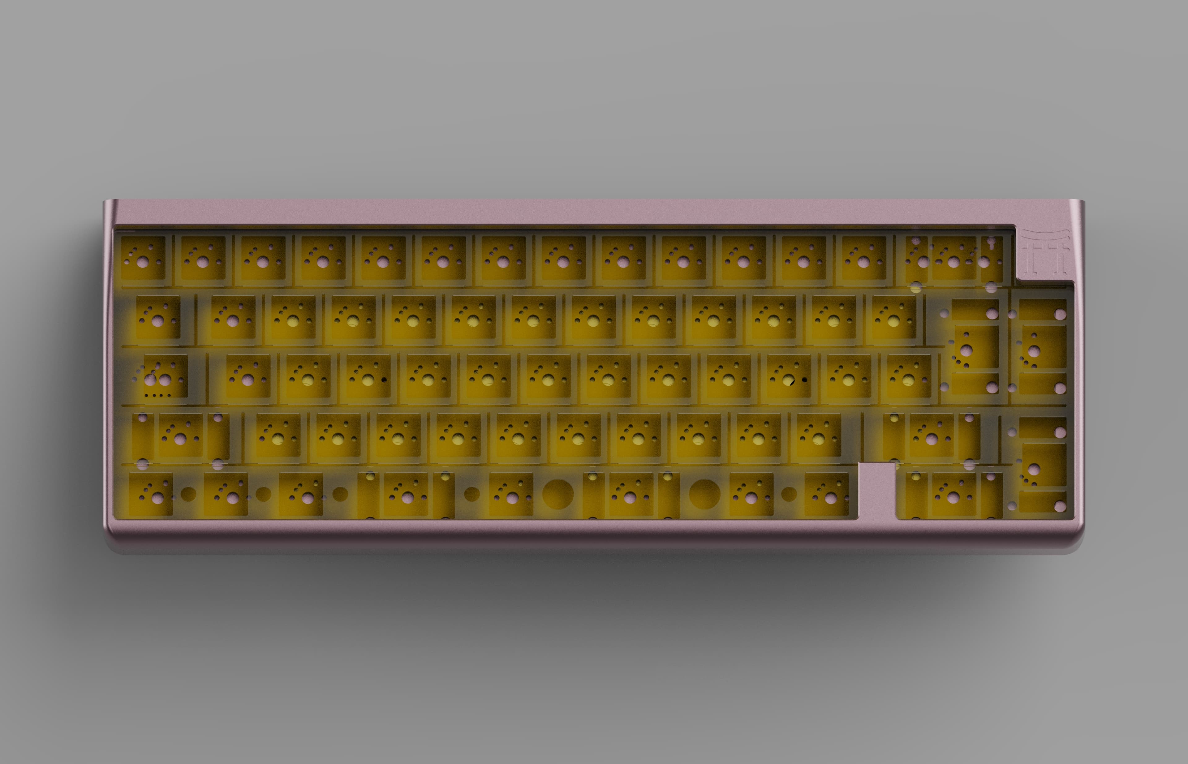 Daze65 | Gasket Mount, 65% layout, Japanese inspired design image 5