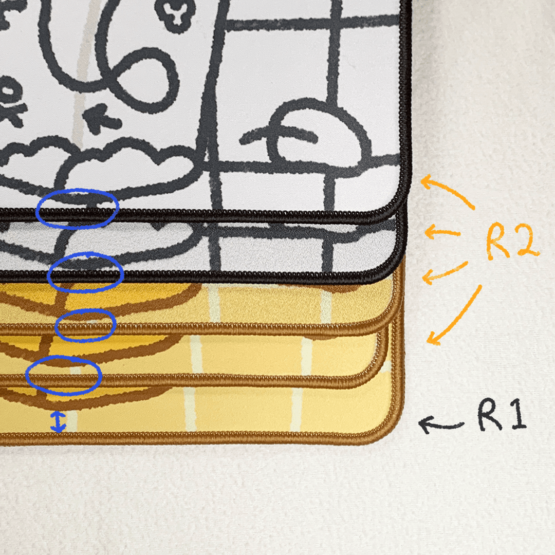 うちゅうのピクニック(uchu no pikuniku) Desk Mat - INSTOCK image 36