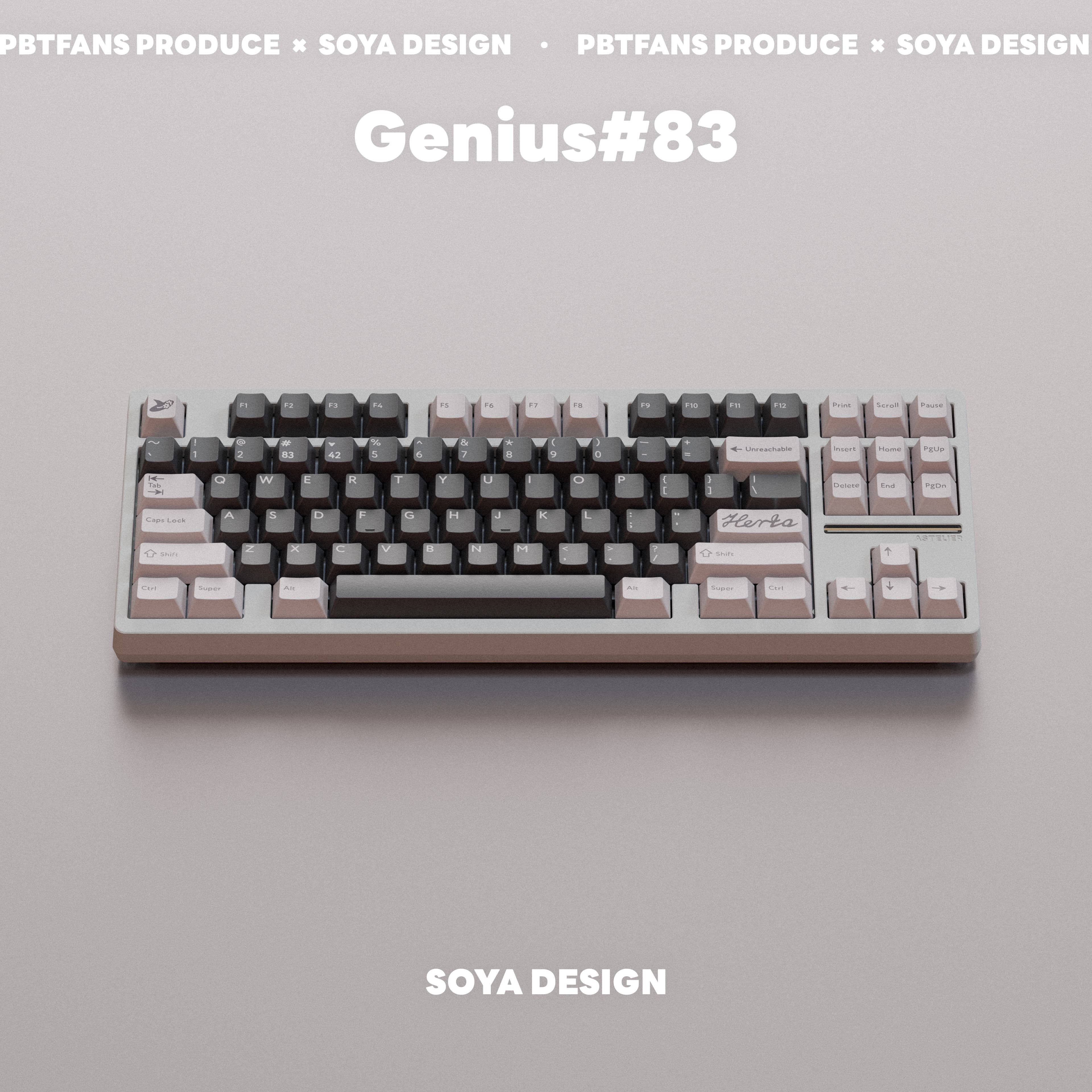 PBTFans Genius#83 keycaps image 3