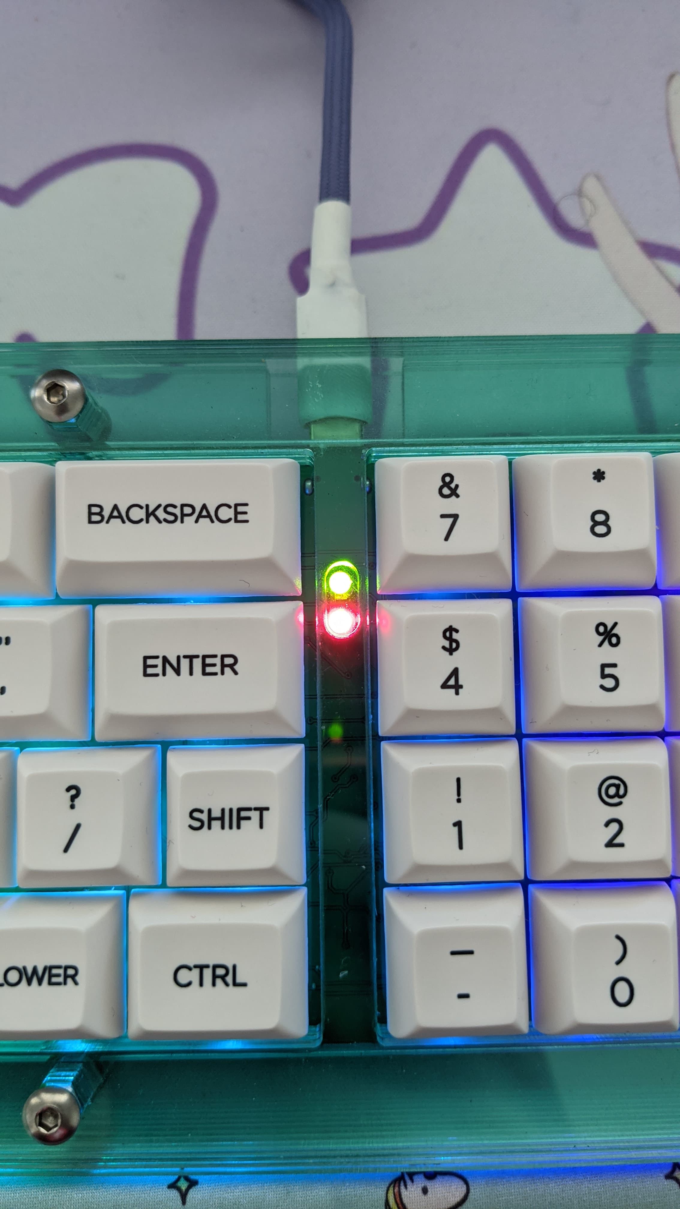 Colavan - Van-Style 40% with a 12-key numpad and RGB image 6