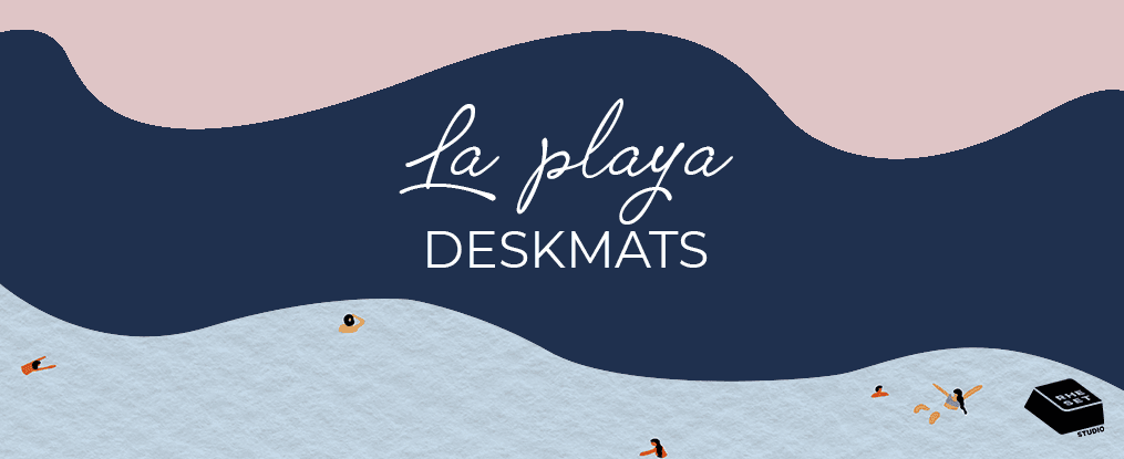 La playa Deskmats