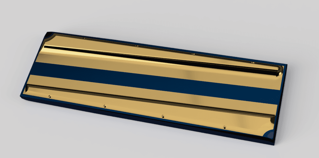 Aqua F-rowless TKL || Now with estimated pricing and final weight design! image 3