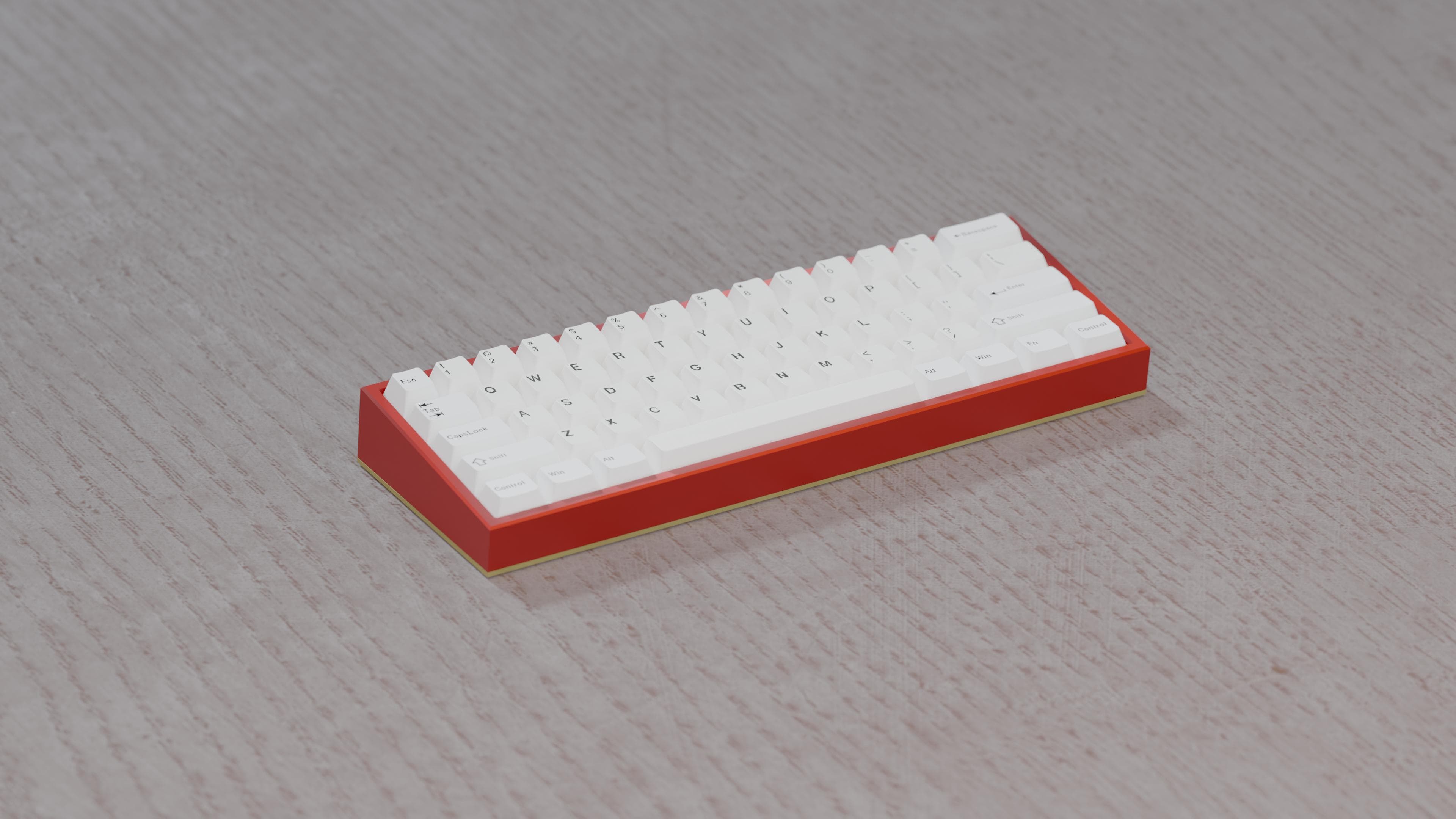 Oxalis60 - A 60% integrated-plate mount keyboard - UPDATED price + colors image 3
