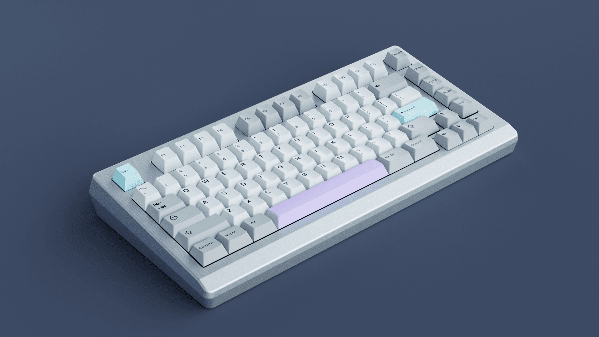 GHS.RAR - screwless seamless 75% keyboard image 7