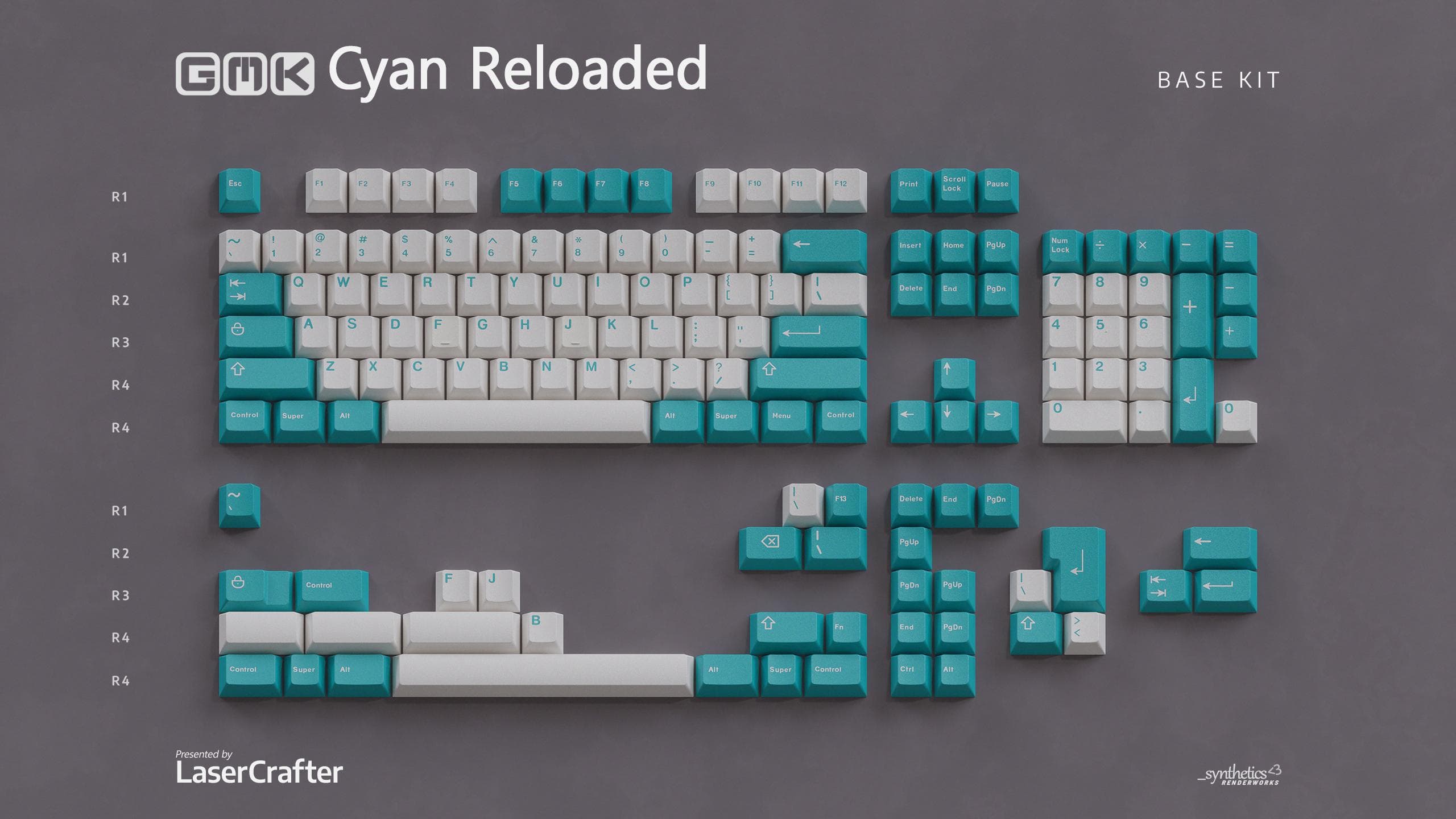 GMK Cyan Reloaded