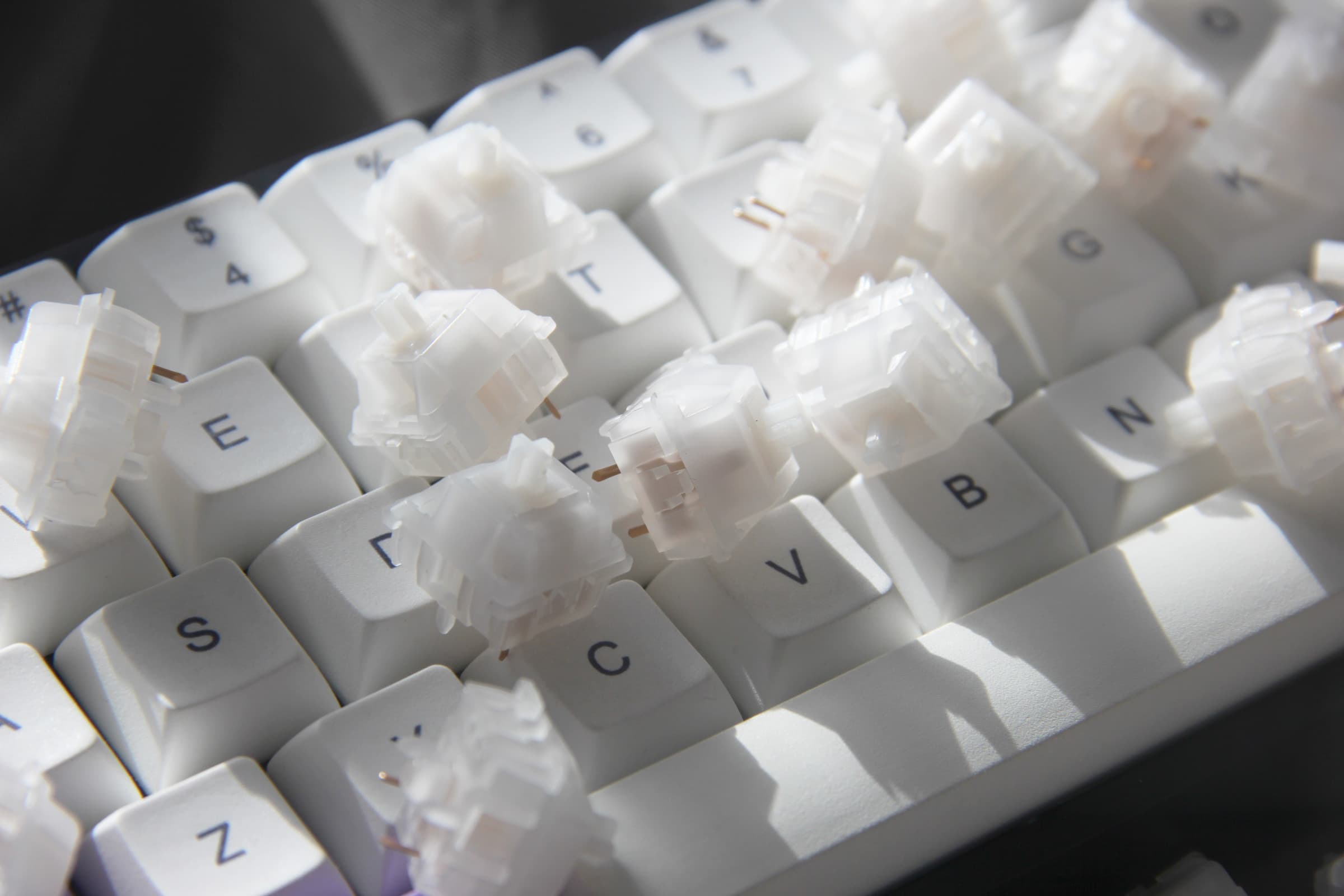 DesignerStudio White Jade & Graphite Gold Switches image 4