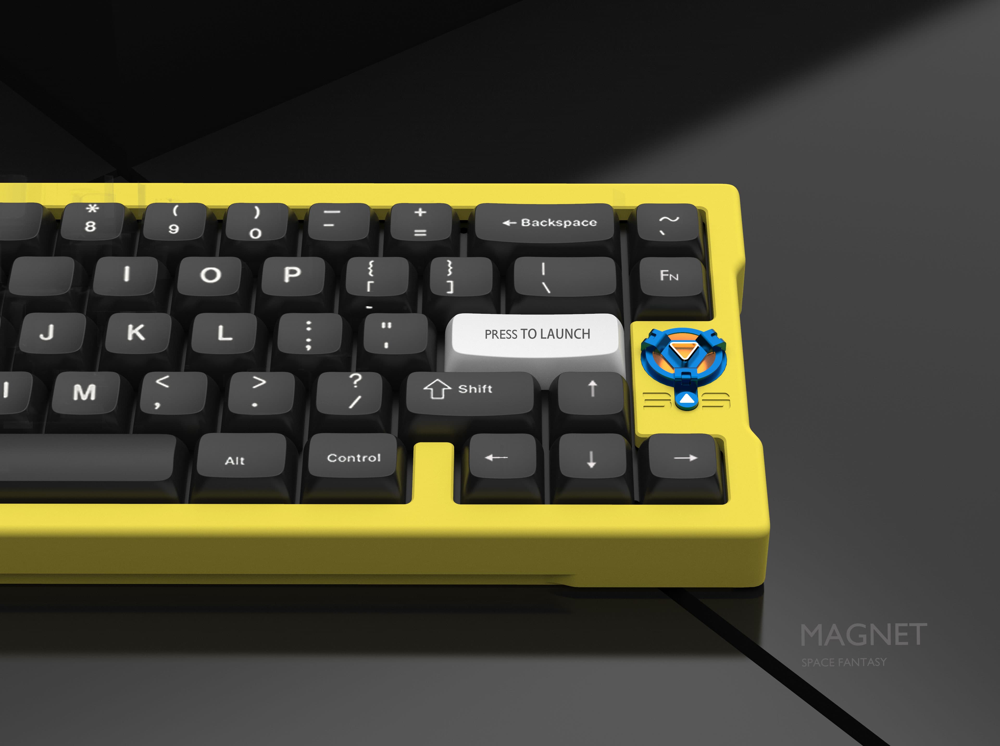 Magnet -65% keyboard-Gasket/ Bluetooth/Hotswap(update additional indicator) image 19