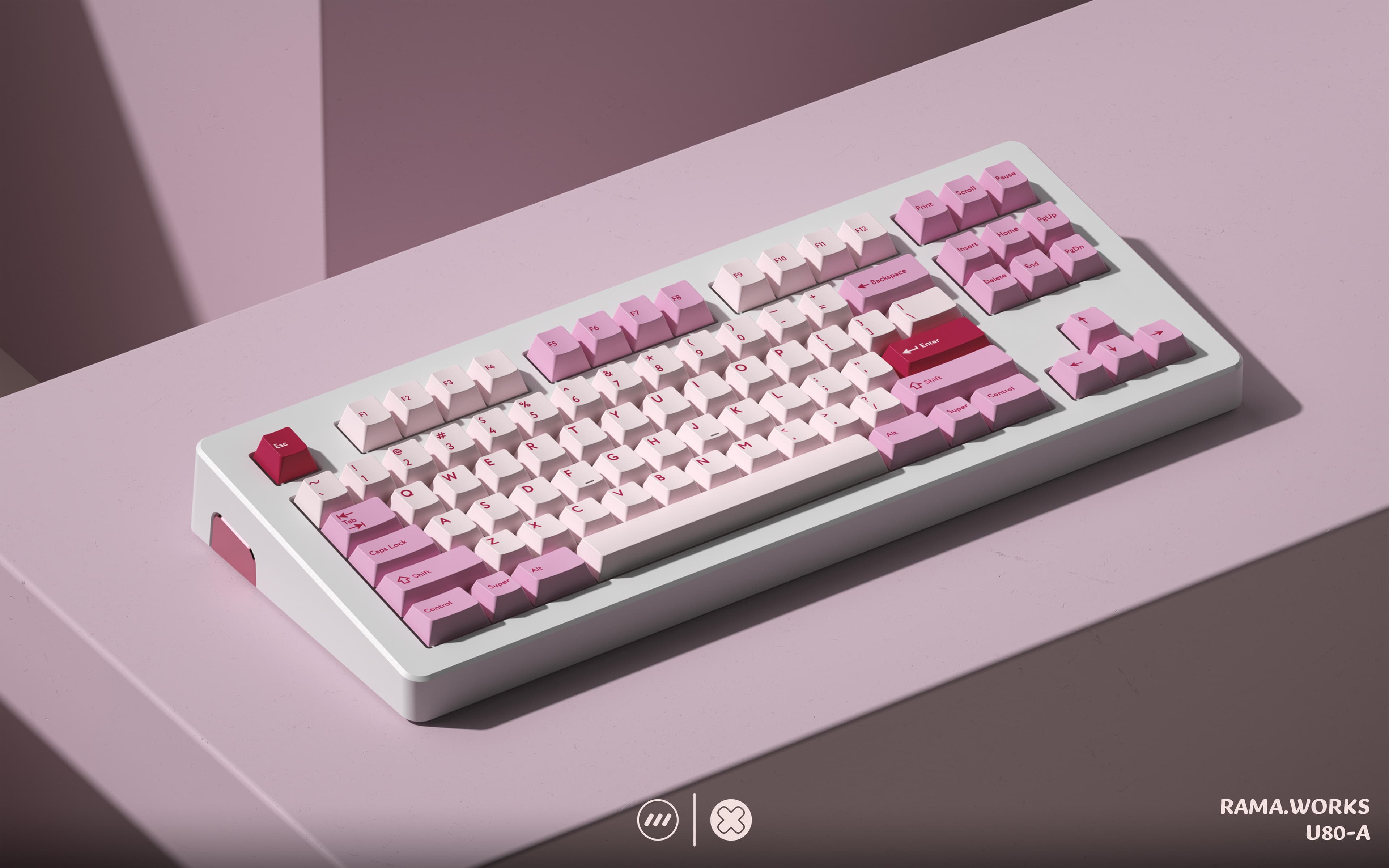 PBTfans Doubleshot/Tribleshot Rim PBT Keycaps image 12