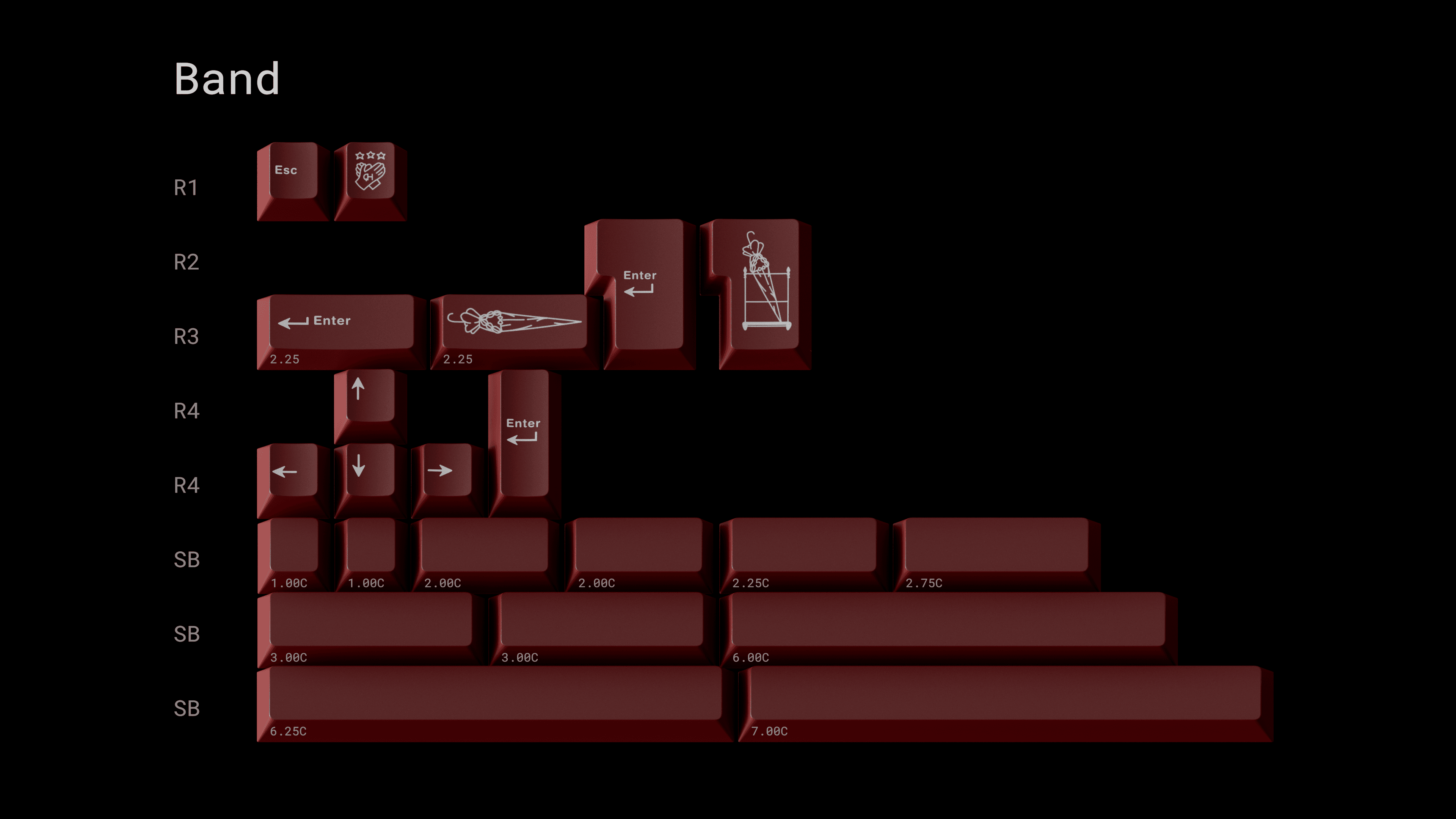 KCH (Keyreative) War Maiden -- Deskmat collab added. image 6