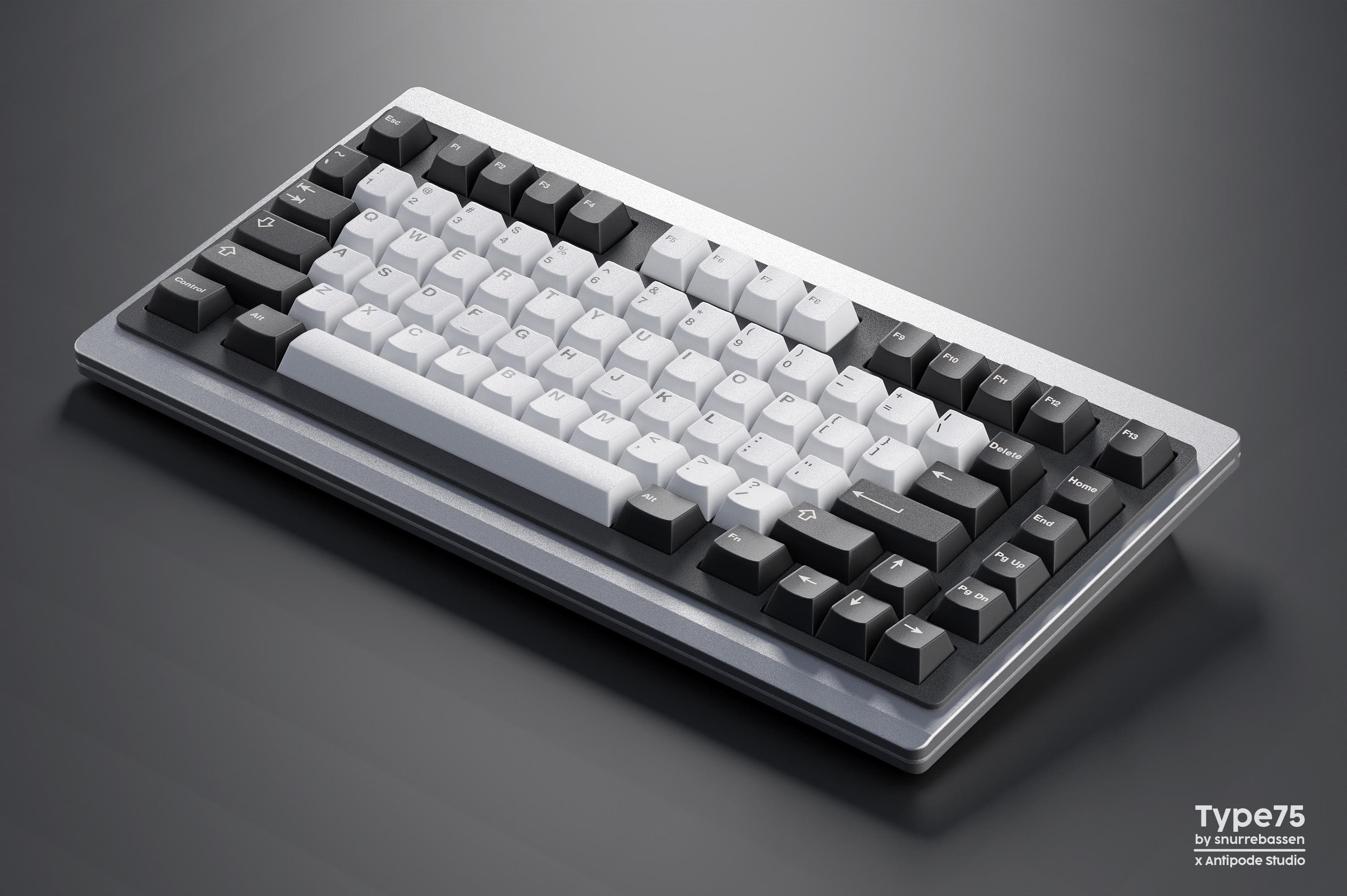 Type75 - 75% retro style mechanical keyboard (On ice for now) image 7