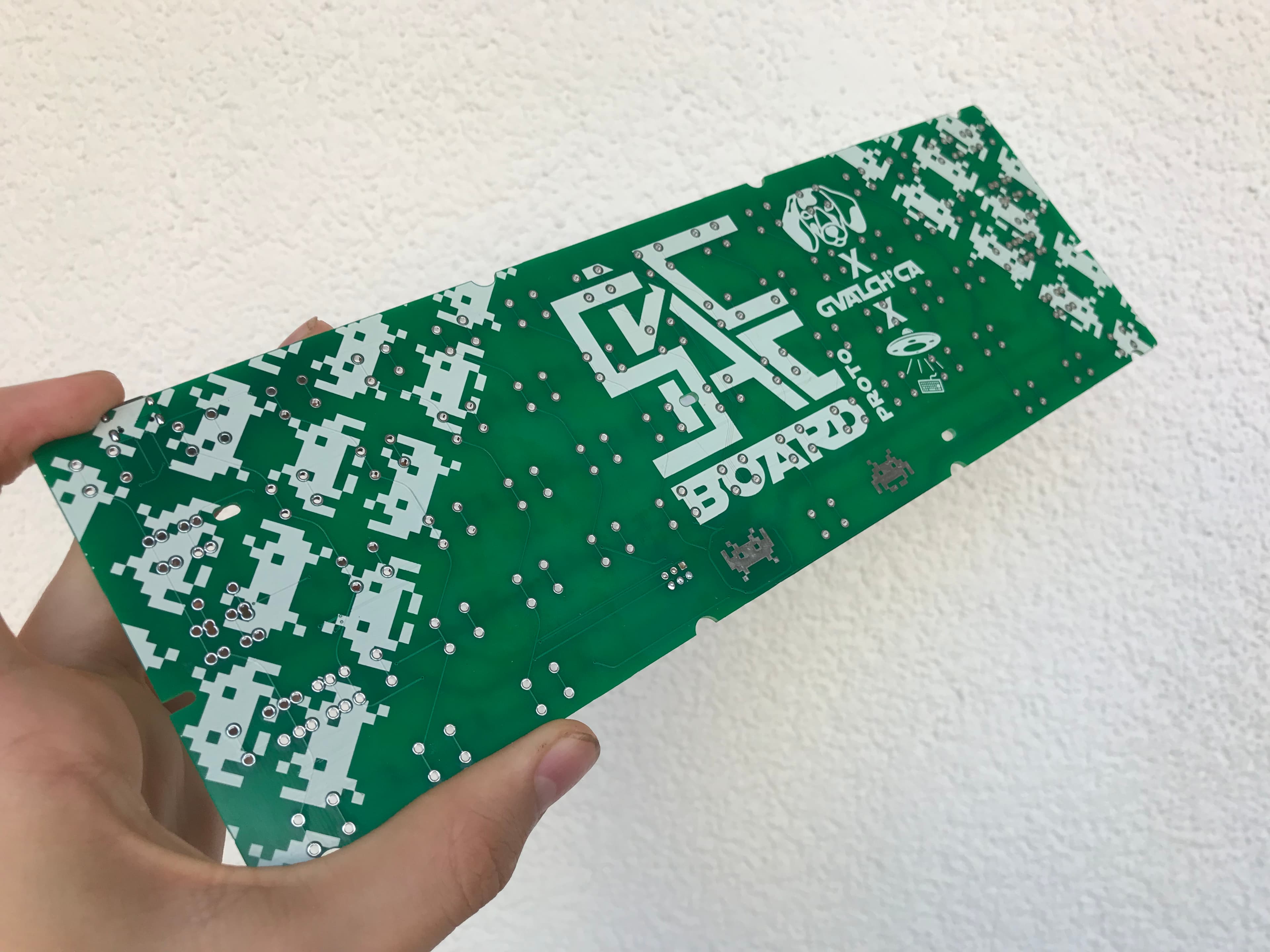 SpaccBoard - 60% Space Invaders PCB | 100% shipped | Extras GB 25.02-07.03