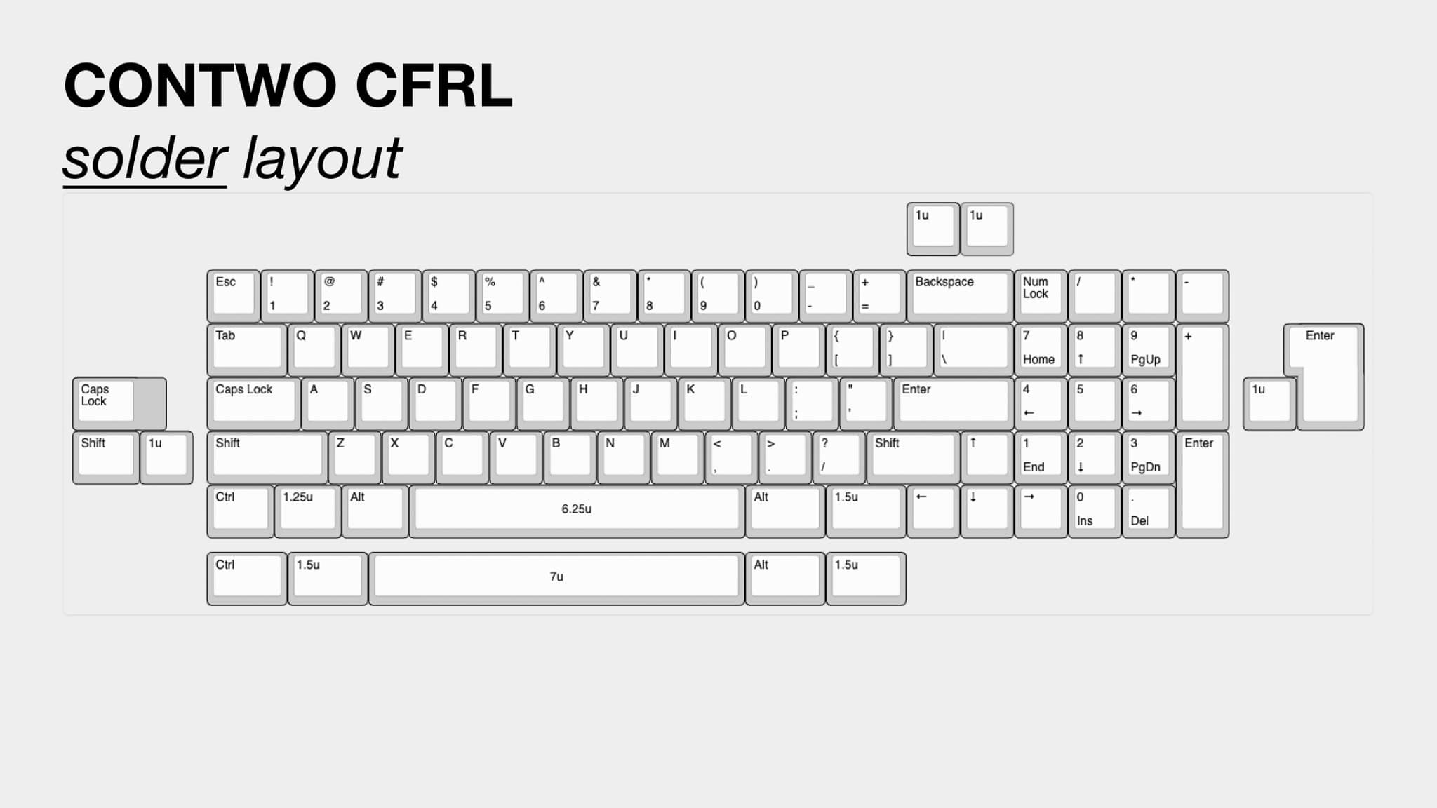 CONTWO CFRL - your next everyday workhorse (CFRL, numpad) - Kindakeyboards image 13