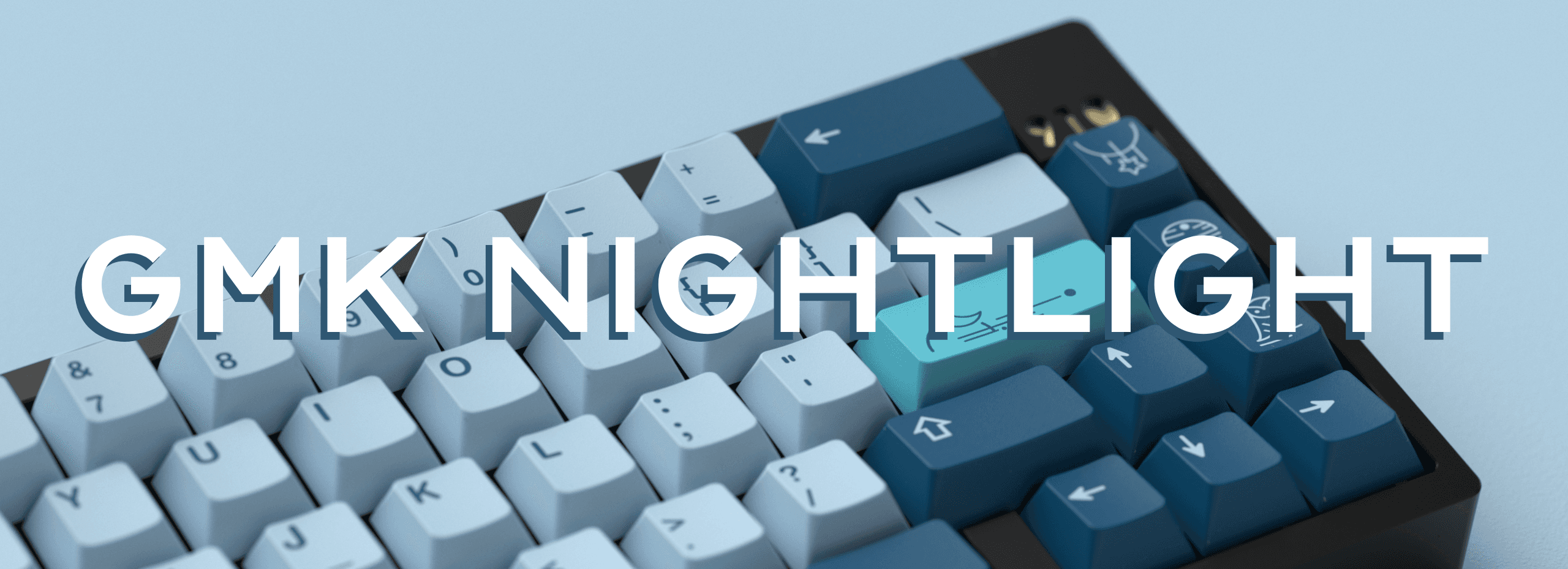 GMK Nightlight | Deskmat and Metal Caps + GB: September 15th